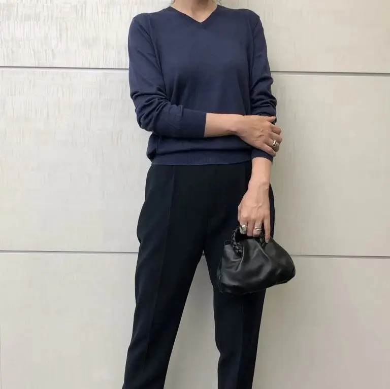 【激レア】SLOANE スローン 村山佳世子別注 ウールシルクカシミヤVネック v_371066_02.jpg?$500$