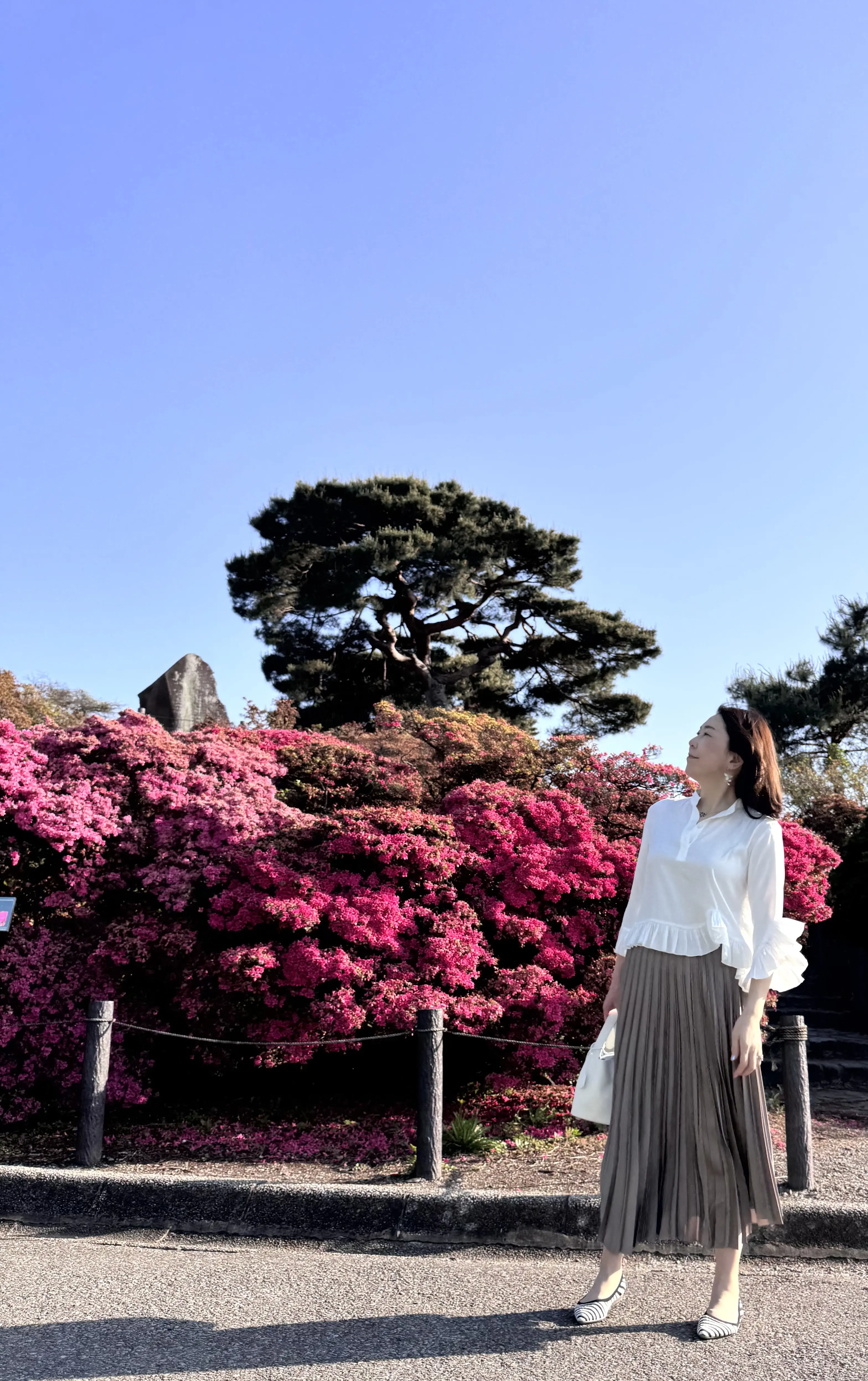 休日ファッションは楽フェミニン♡ユニクロデニムスカートも愛用中_1_1