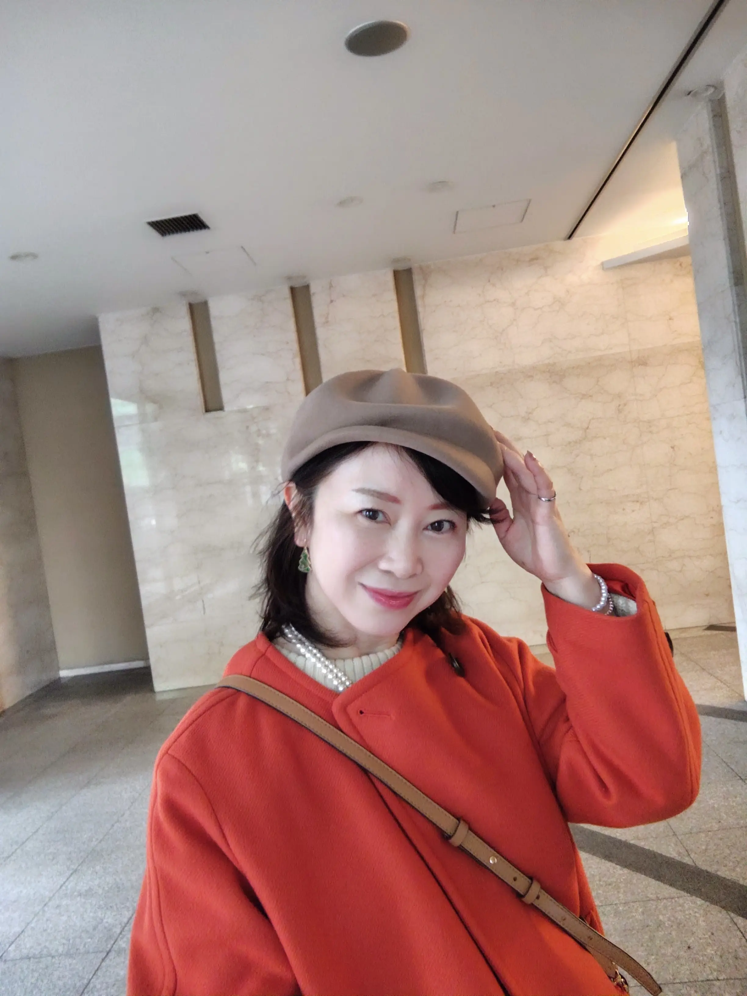 この冬お気に入りの帽子でローラン・ペリエ グラン・シエクルが主役のご近所ホムパへ_1_1