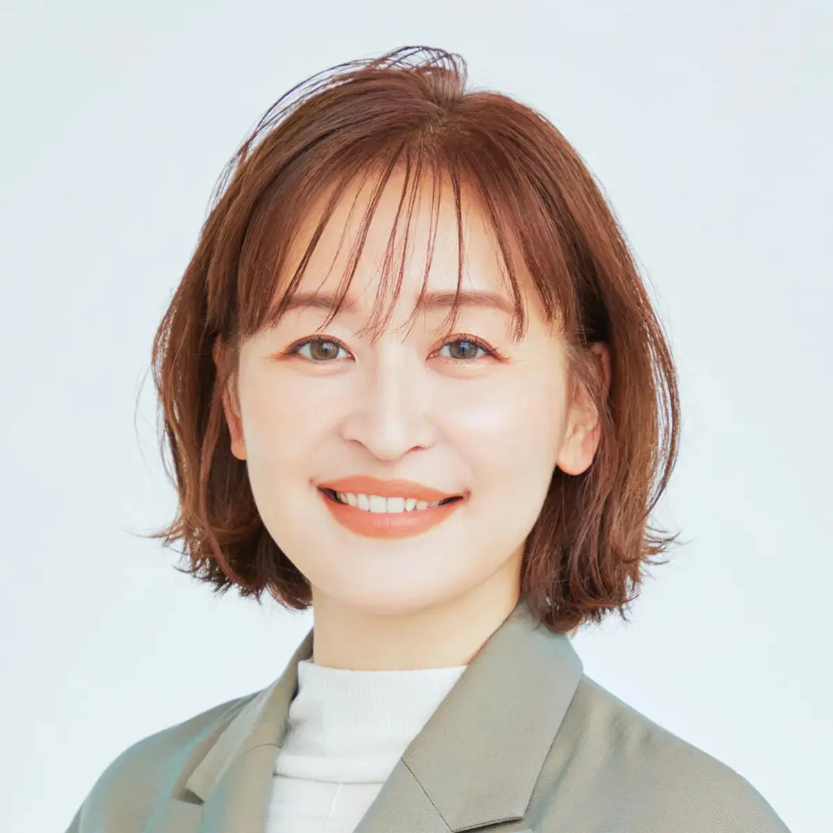 透け前髪で髪悩みを解消!小顔見えも叶う今どきボブ