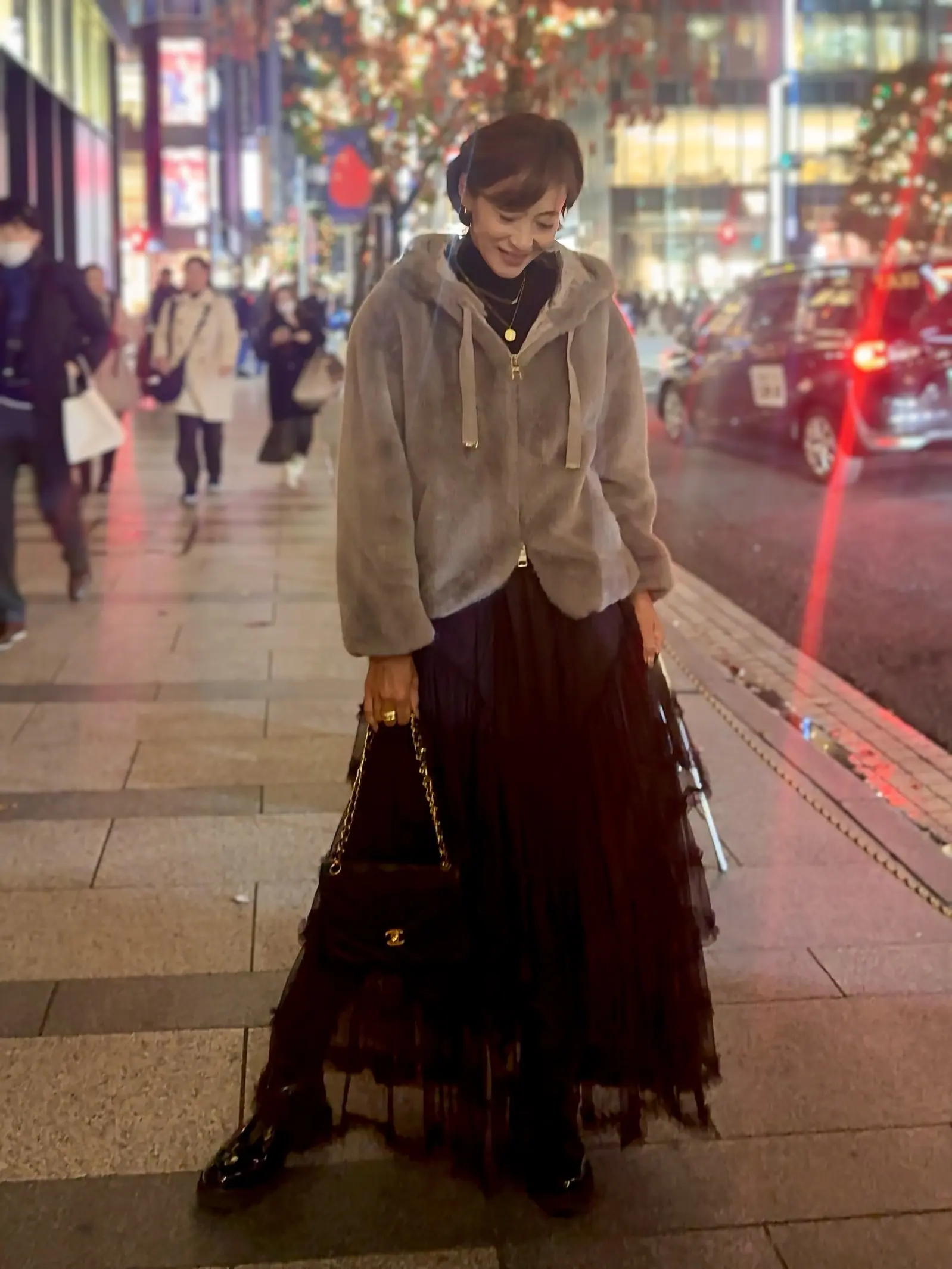 お気に入りのスカートで銀座へ。「L’atelier de’ oto」で過ごす女子会ディナー_1_13