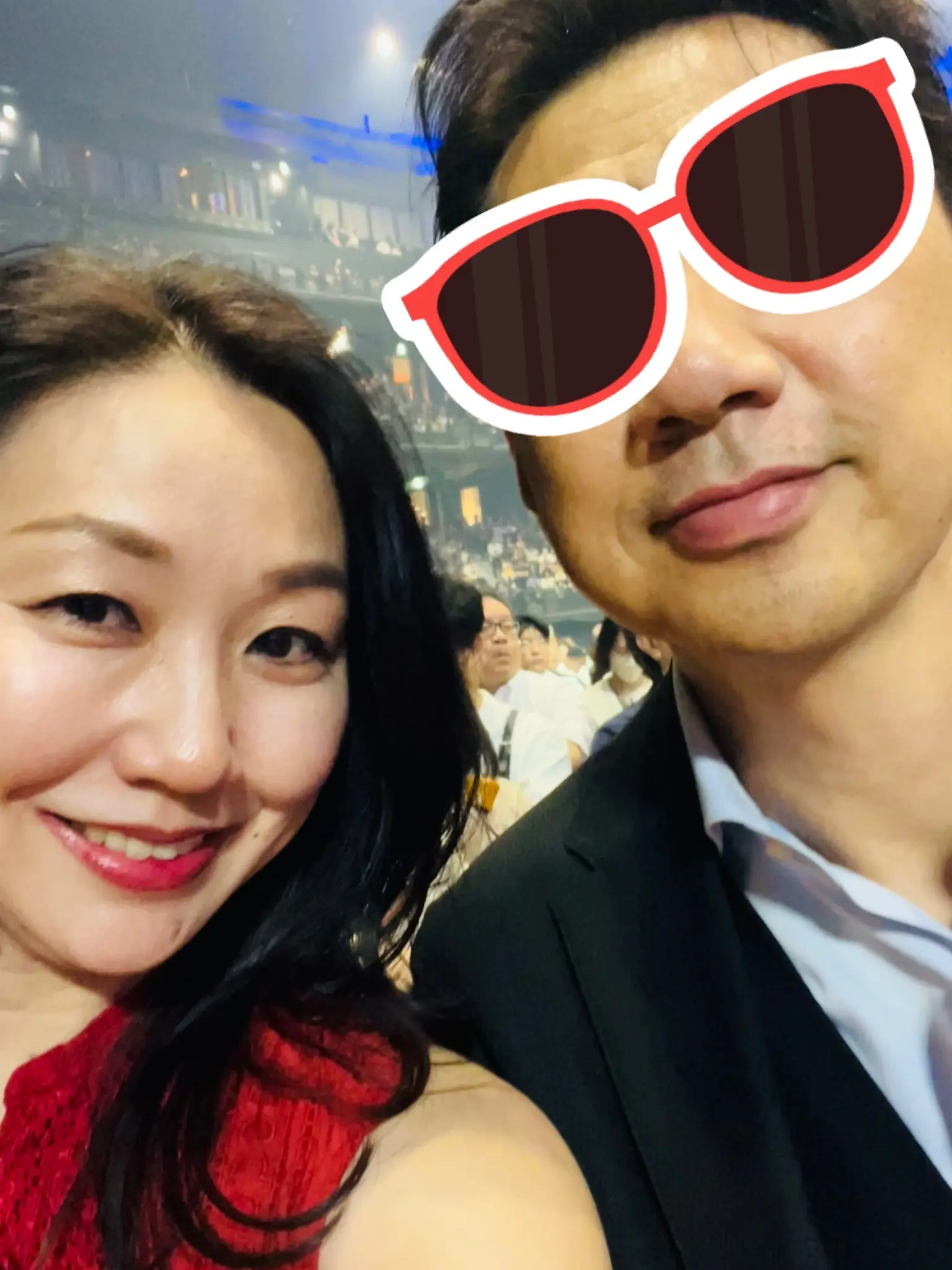 ライブ会場にて