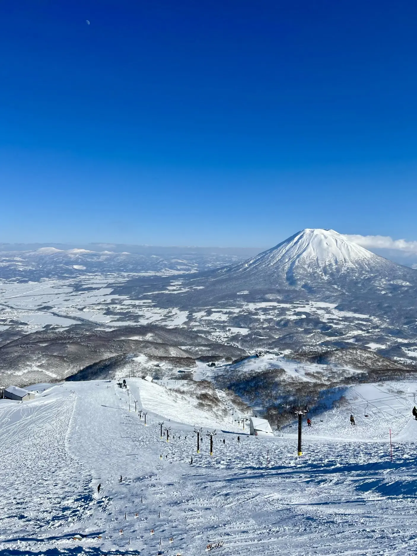 「ニセコ グラン・ヒラフスキー場」から見た蝦夷富士「羊蹄山」