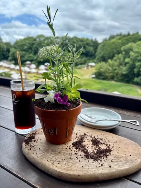 広大な農園のカフェで美味しい鉢植え(パフェ)食べました!_1_7