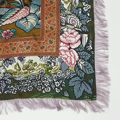 独創的な色柄が芸術作品のようなストール 「ピエール・ルイ・マシア・シルクストール」【50代ファッション】_1_15-2