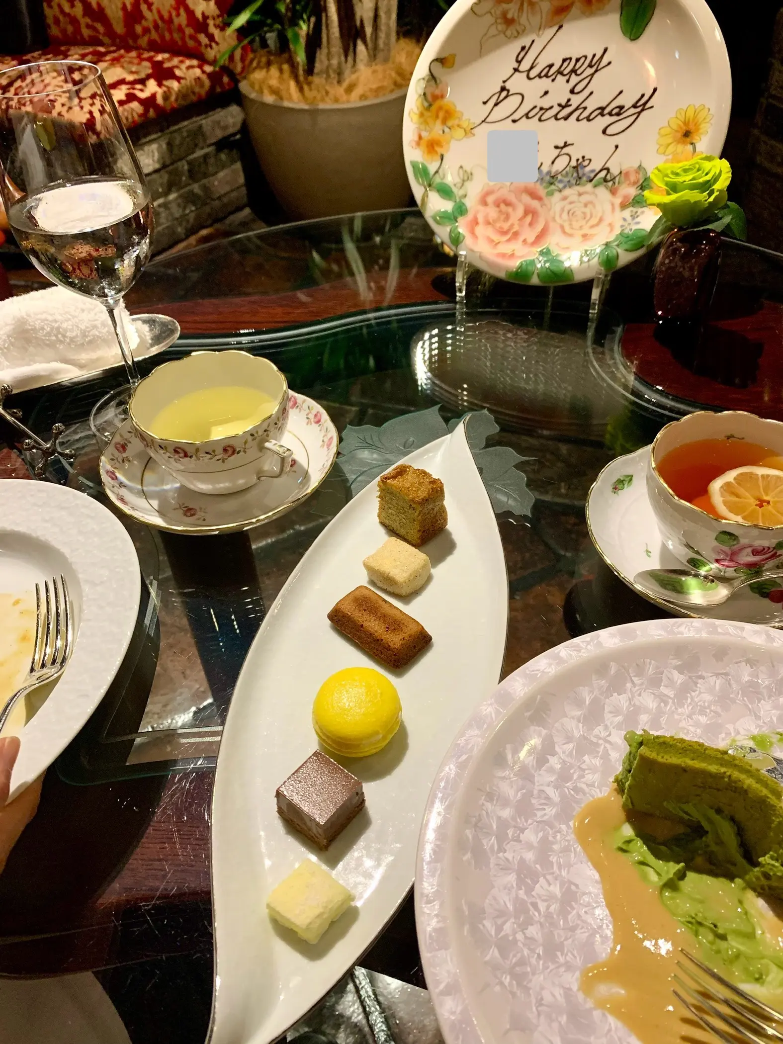 銀座うかい亭でお祝いランチ🍷_1_12