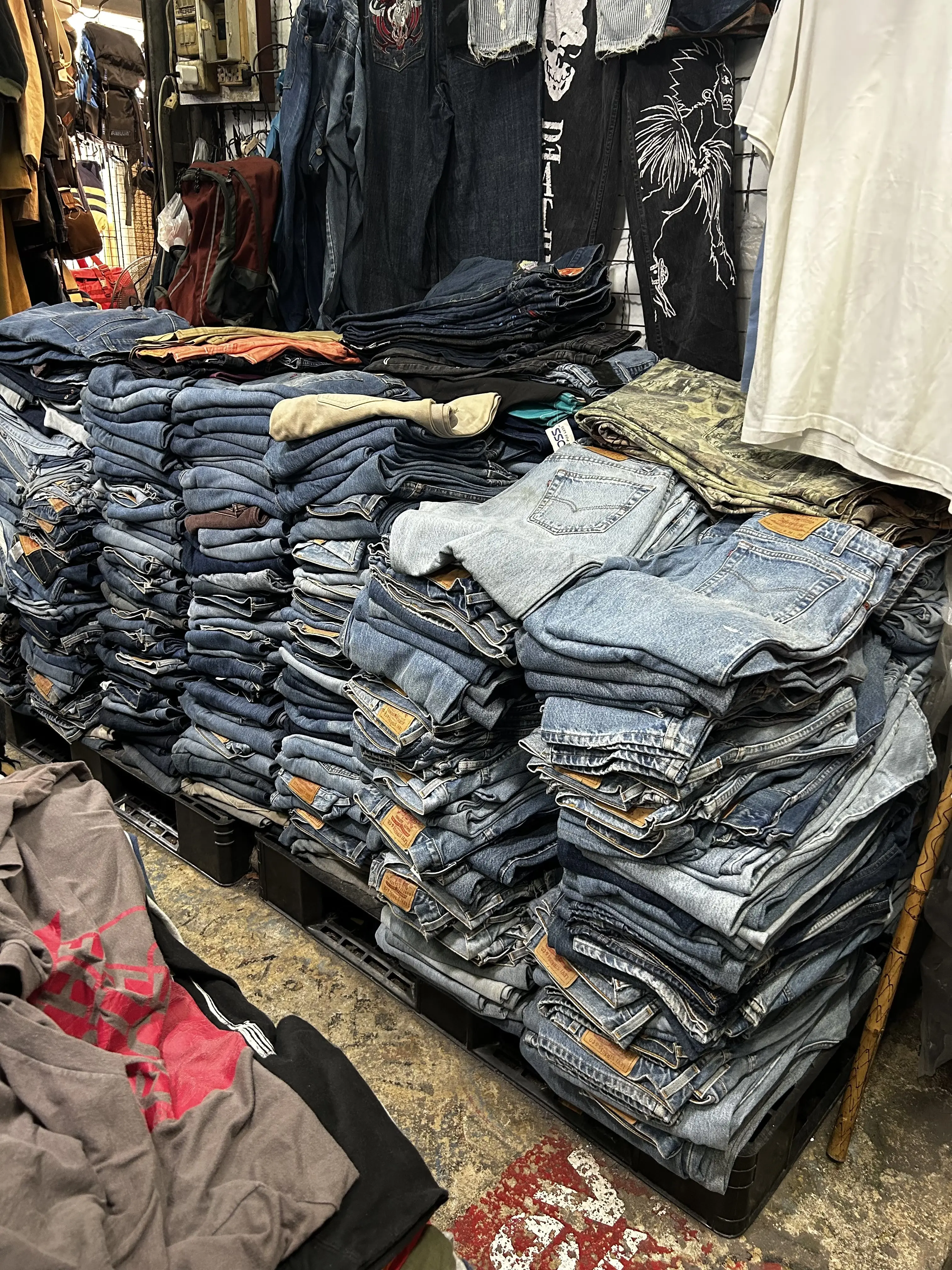 古着 リーバイス チャトチャック・ウィークエンド・マーケット タイ バンコク