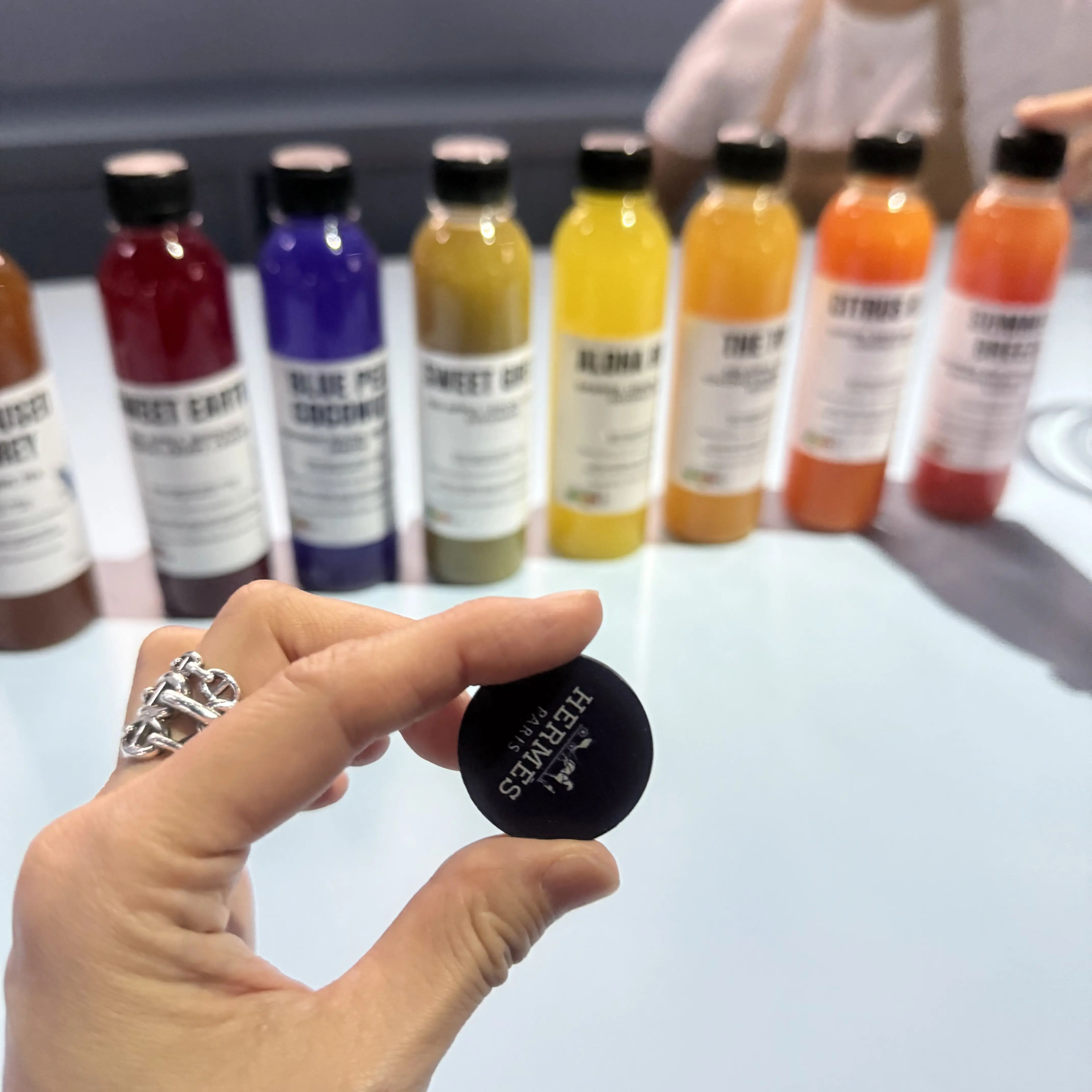 無料でジュースを