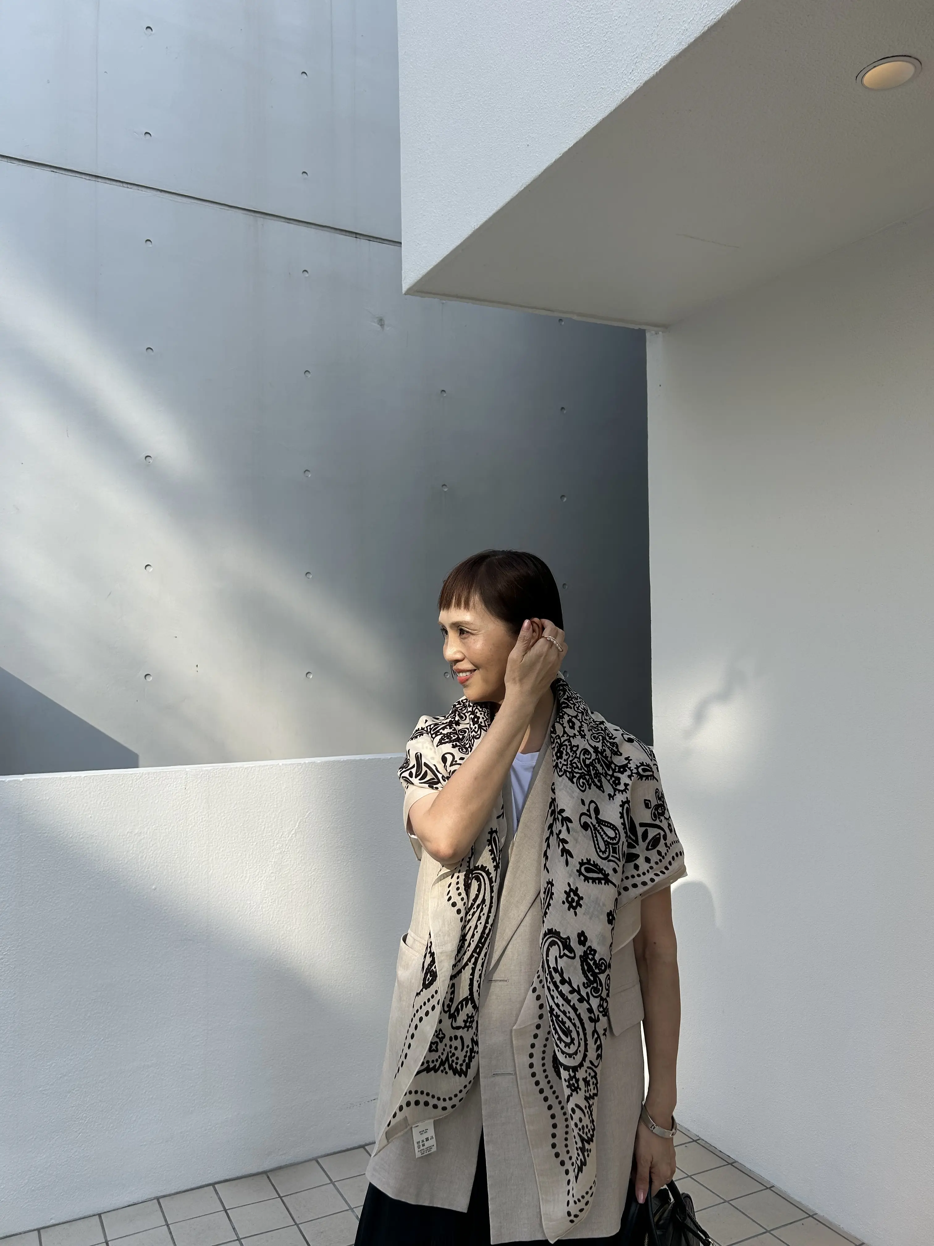 【manipuri×éclat シルク混スカーフ】_1_6