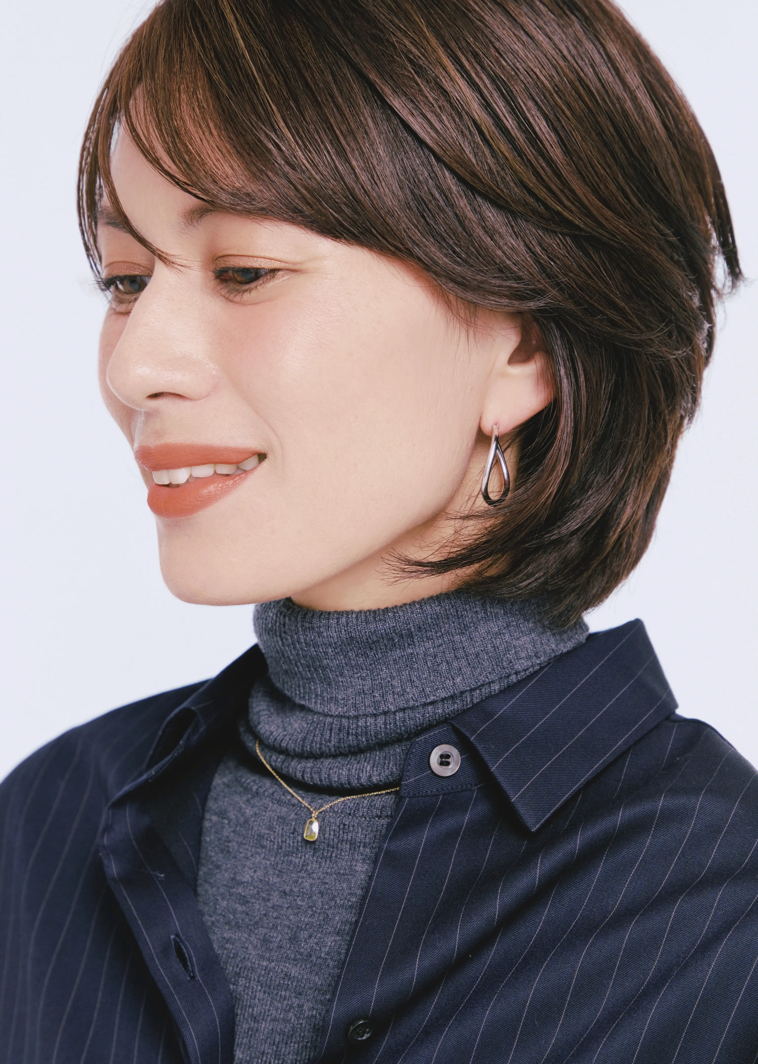 ヘアサロン　EMMA GINZA　おすすめヘアカラー　髪色　サイドの写真