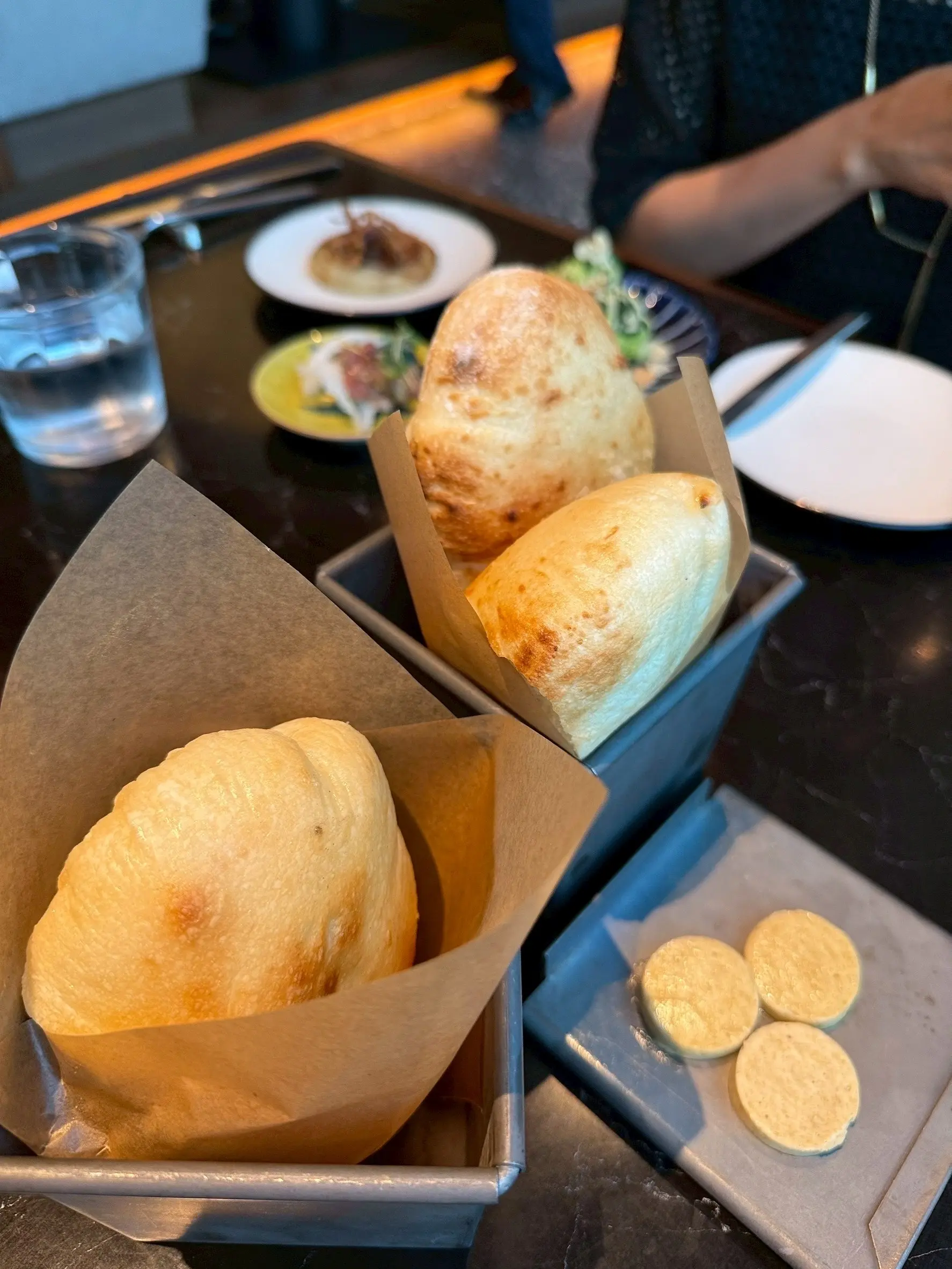 石焼きブレッドと海藻バター