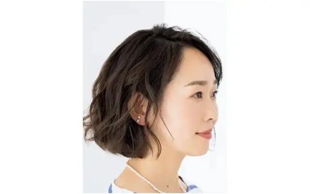 うねりぐせを生かしたスパイラルパーマ
