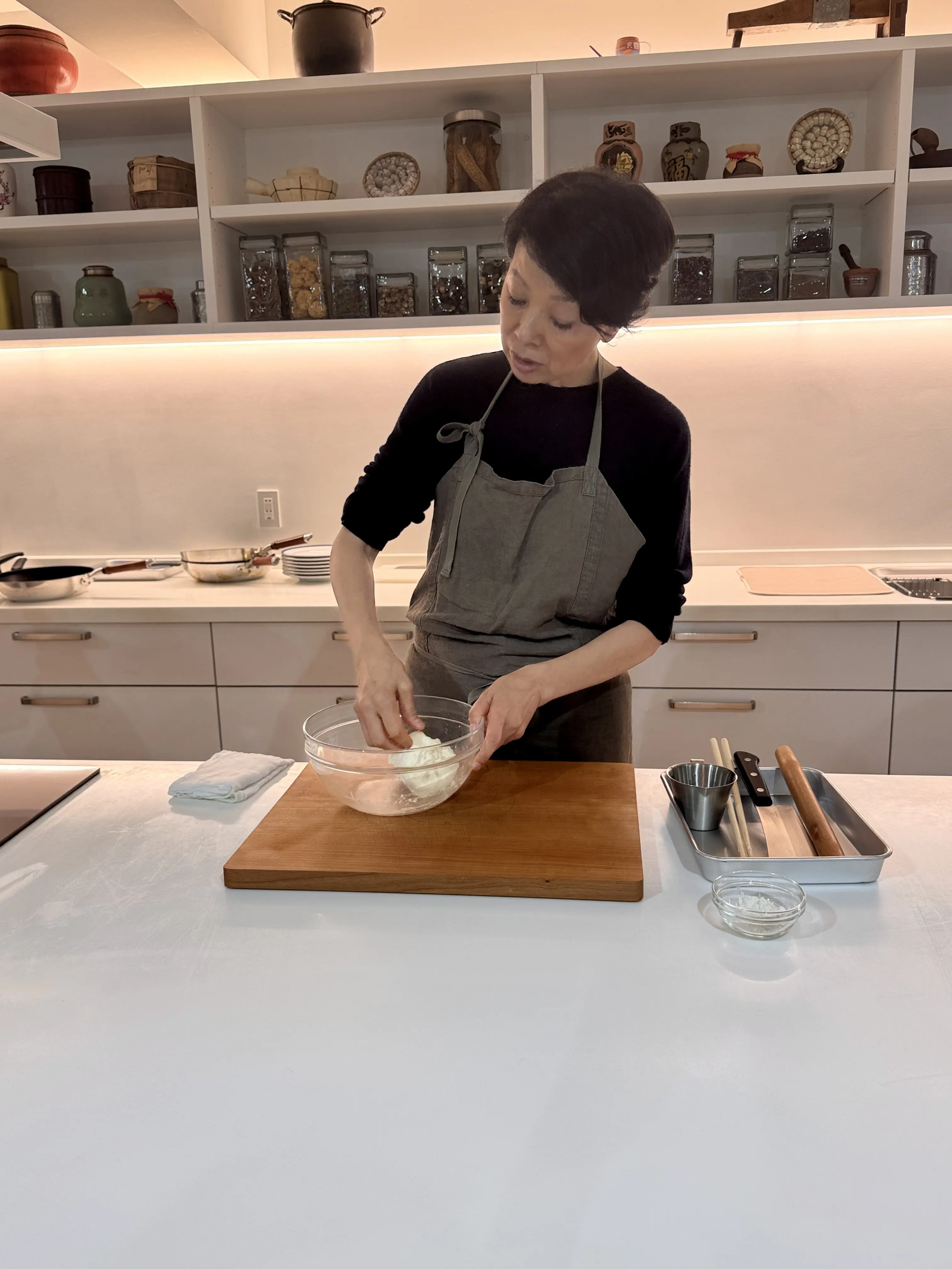 憧れの料理研究家 ウー・ウェン先生のお料理教室へ_1_3-3