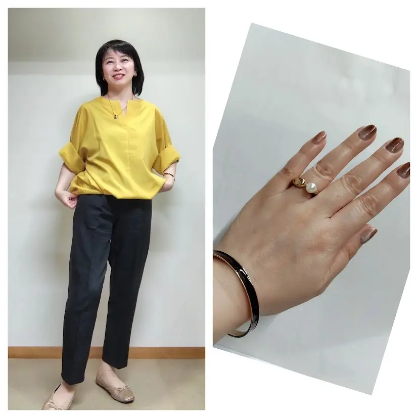 8月後半。アラフィフ秘書お仕事毎日服_1_3