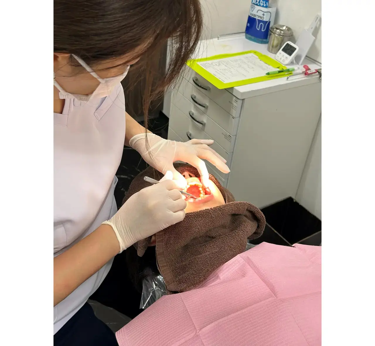 久しぶりの歯科検診にドキドキ……