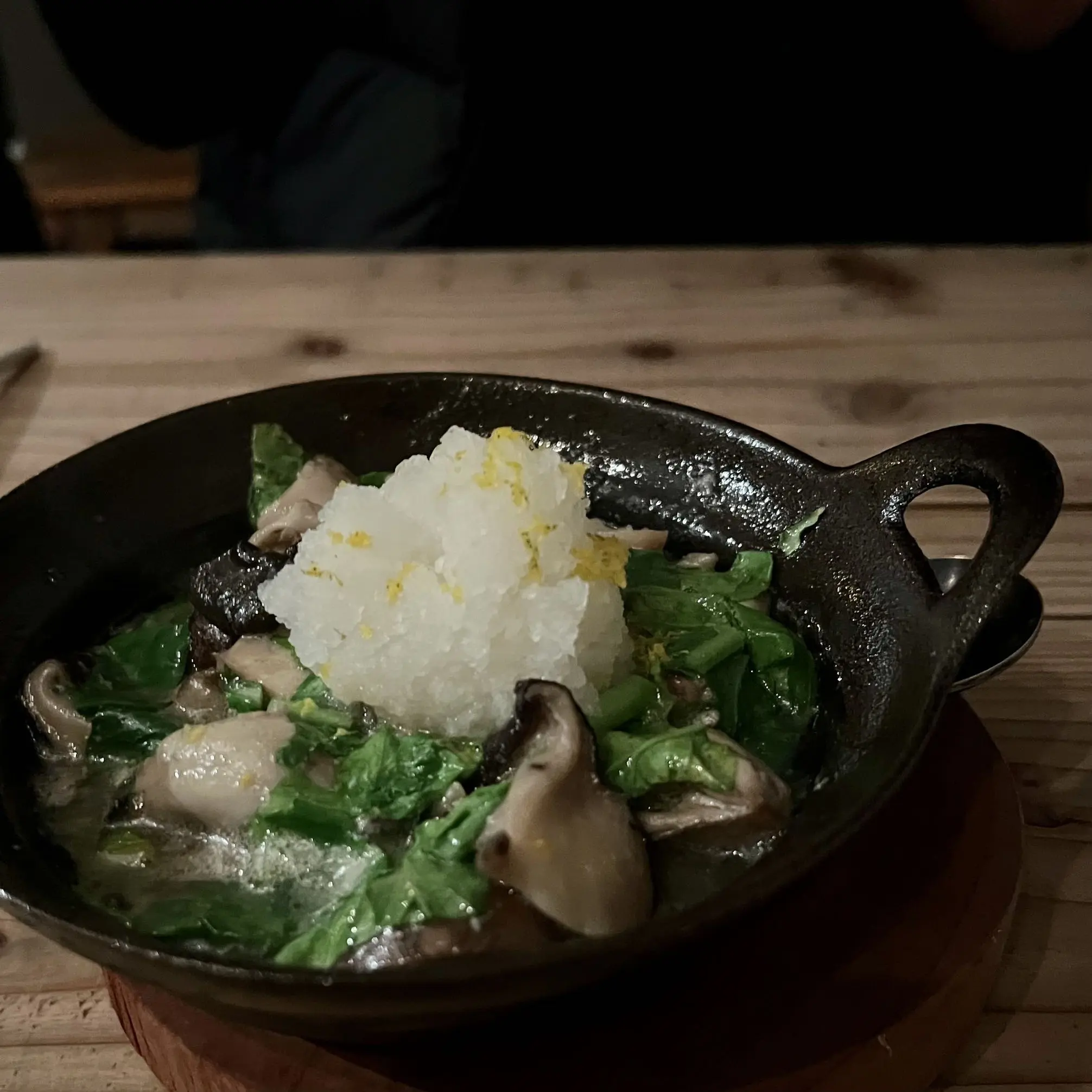 京都のレストラン「deico」料理　アヒージョ