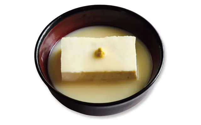 丸ごと豆腐の白味噌汁