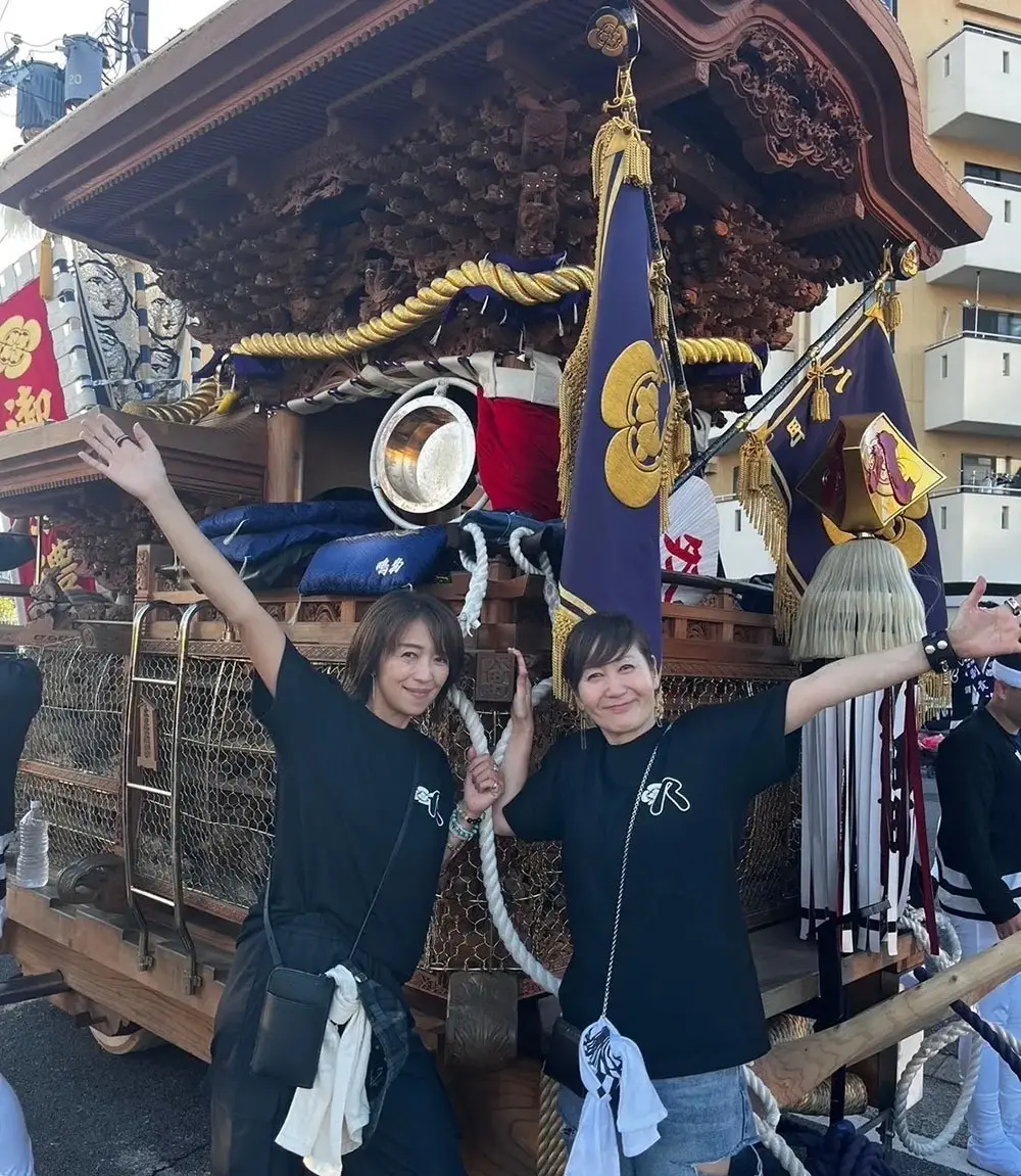 大阪岸和田だんじり祭りの神輿