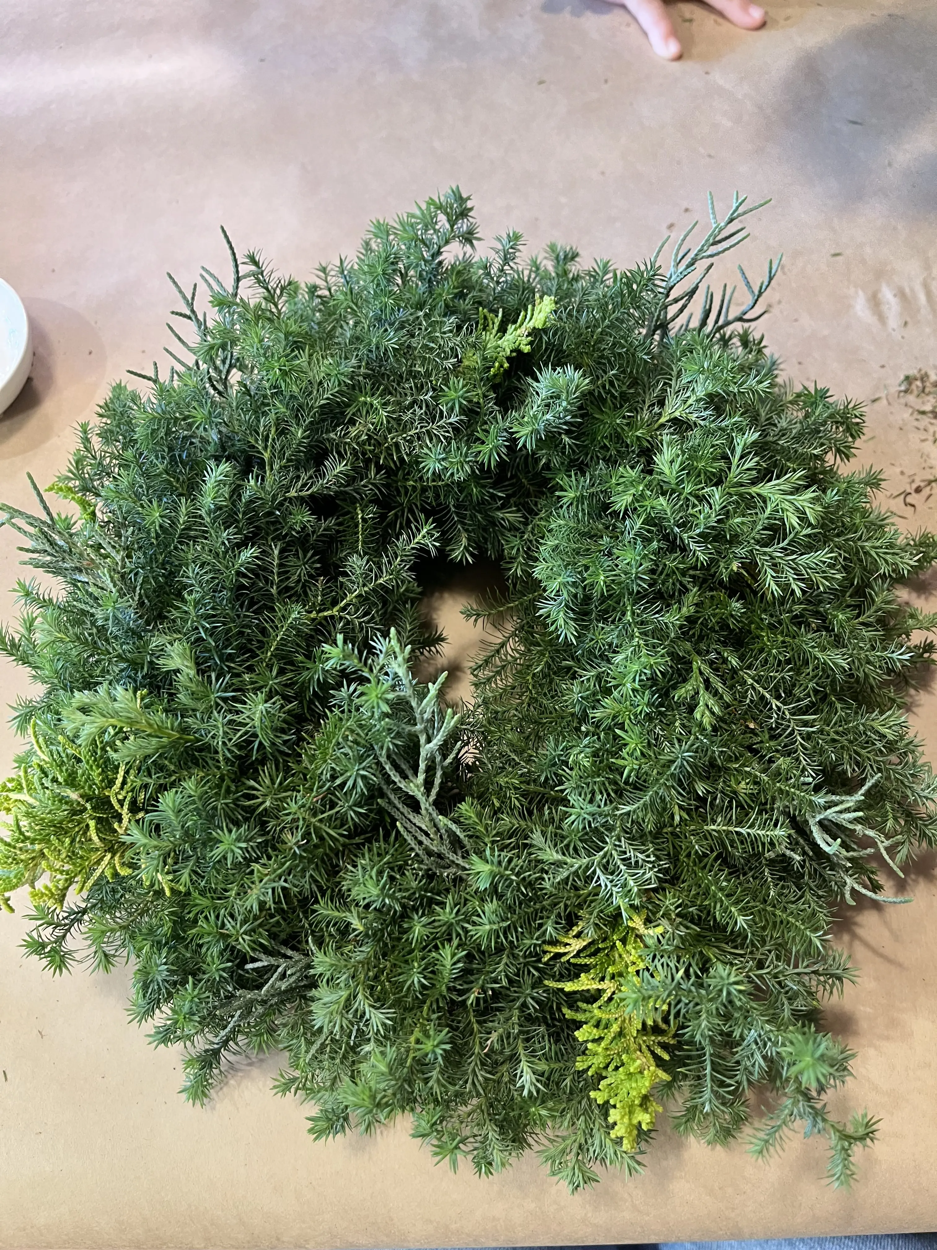 今年は早めのクリスマスリース作り_1_7