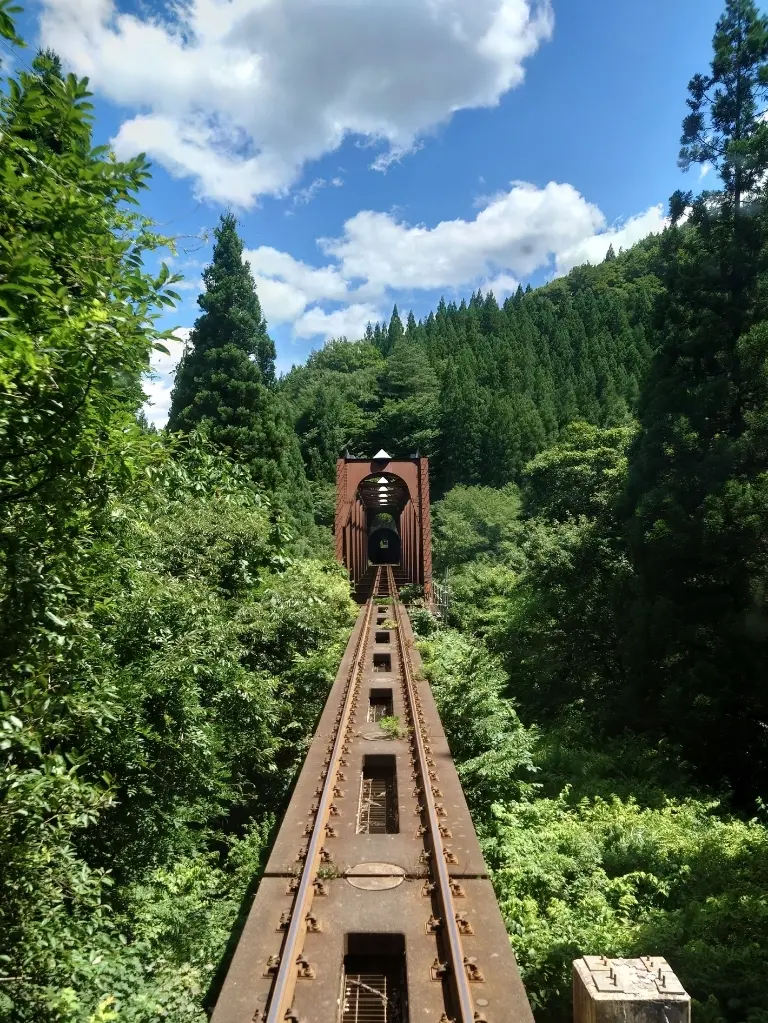 内陸線の田舎風景