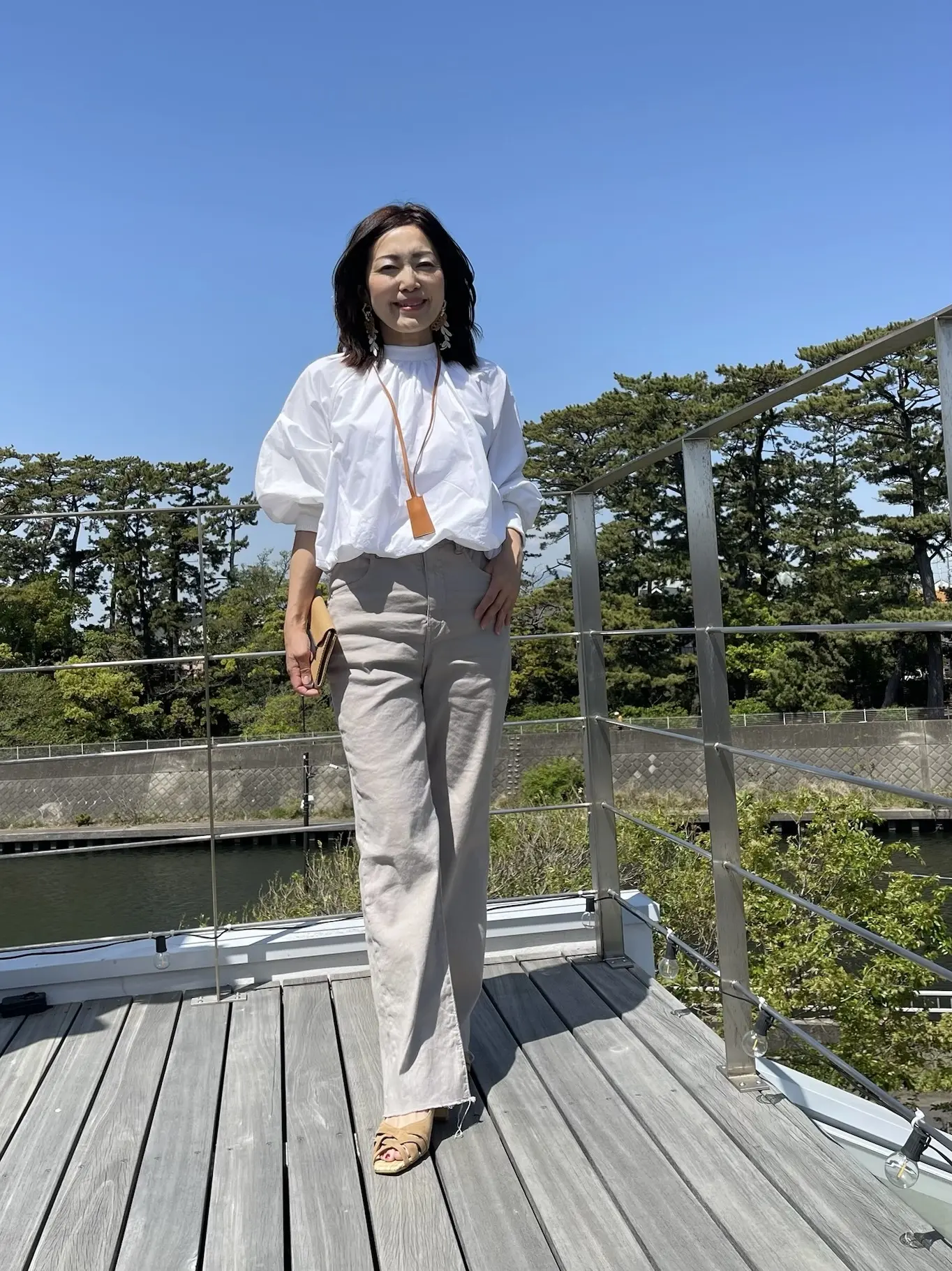 RED CARD TOKYOxéclat リネン混デニムでスタイルアップコーデ5選_1_8