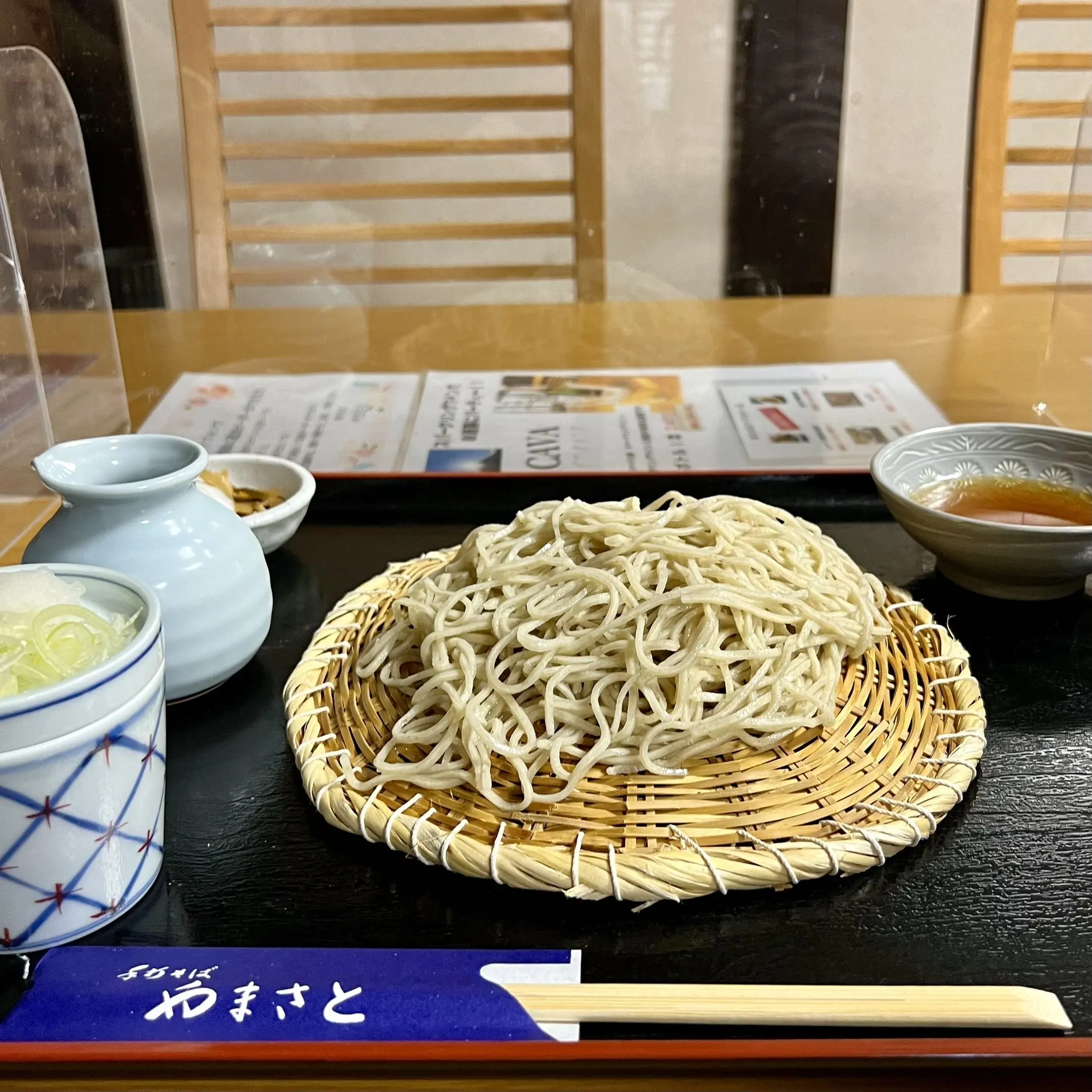 山中湖近くのお蕎麦屋さん「やまさと」お蕎麦