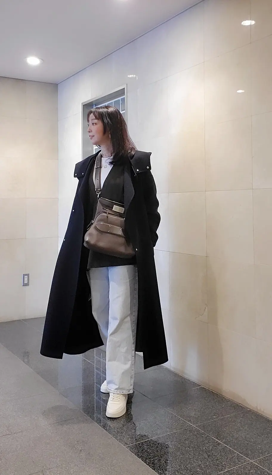 動きやすく透けないZARAのストレッチインナーで福めぐり新年散歩_1_7