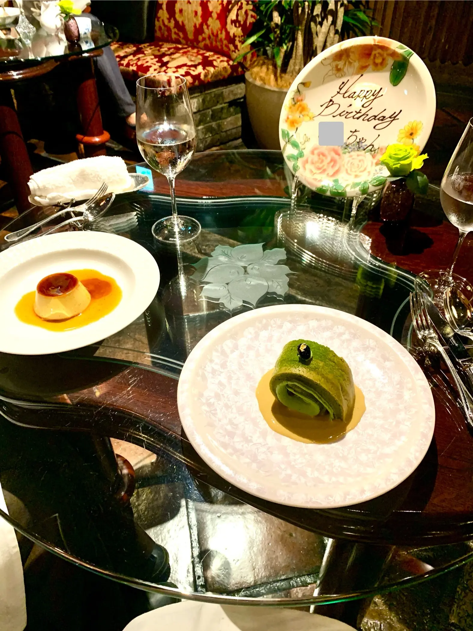 銀座うかい亭でお祝いランチ🍷_1_11
