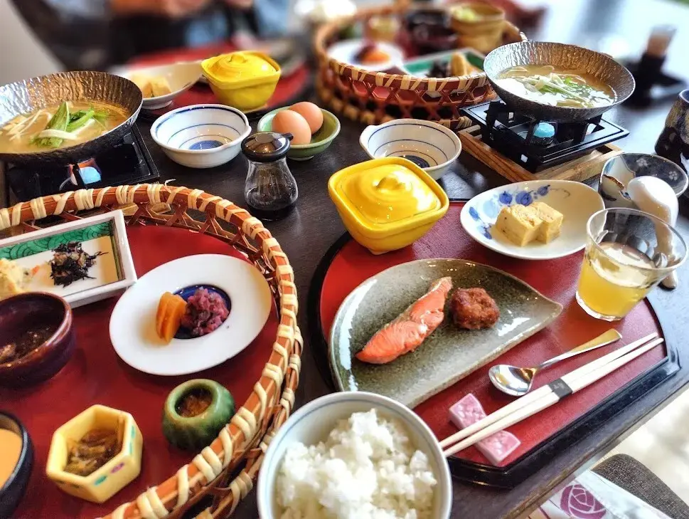 鬼怒川温泉”山樂”の朝食