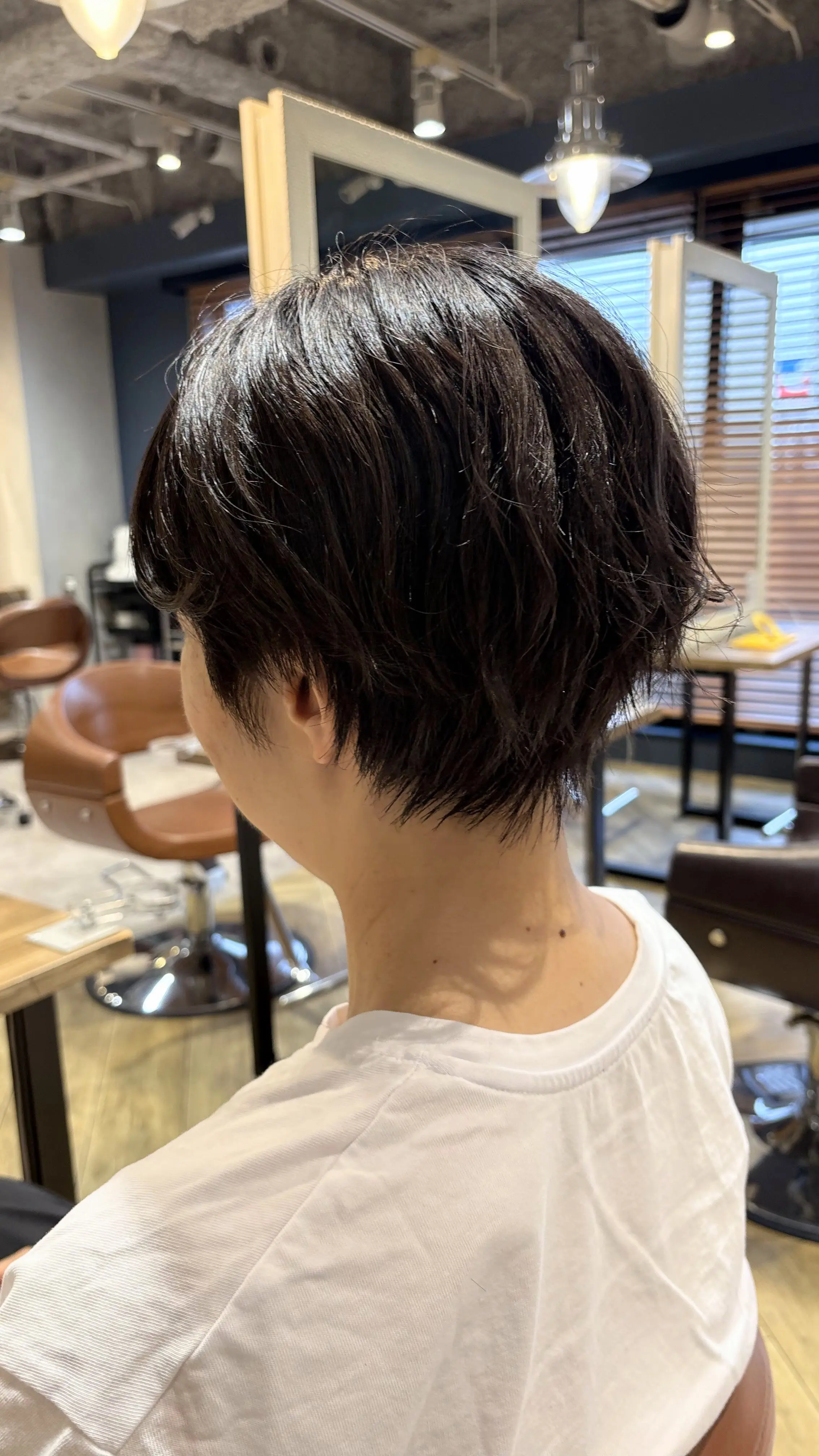 UNIQLOプチプラ美容院コーデ＊ショートカットメンテナンス_1_5