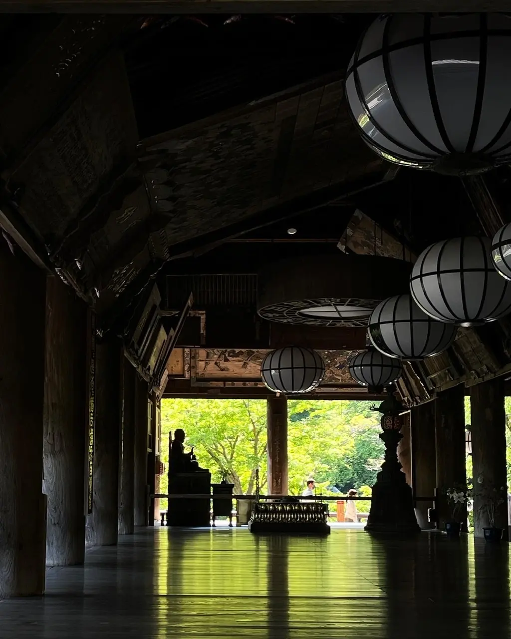 ZARAの透け感のあるブラウスで、奈良・長谷寺へ_1_2-1