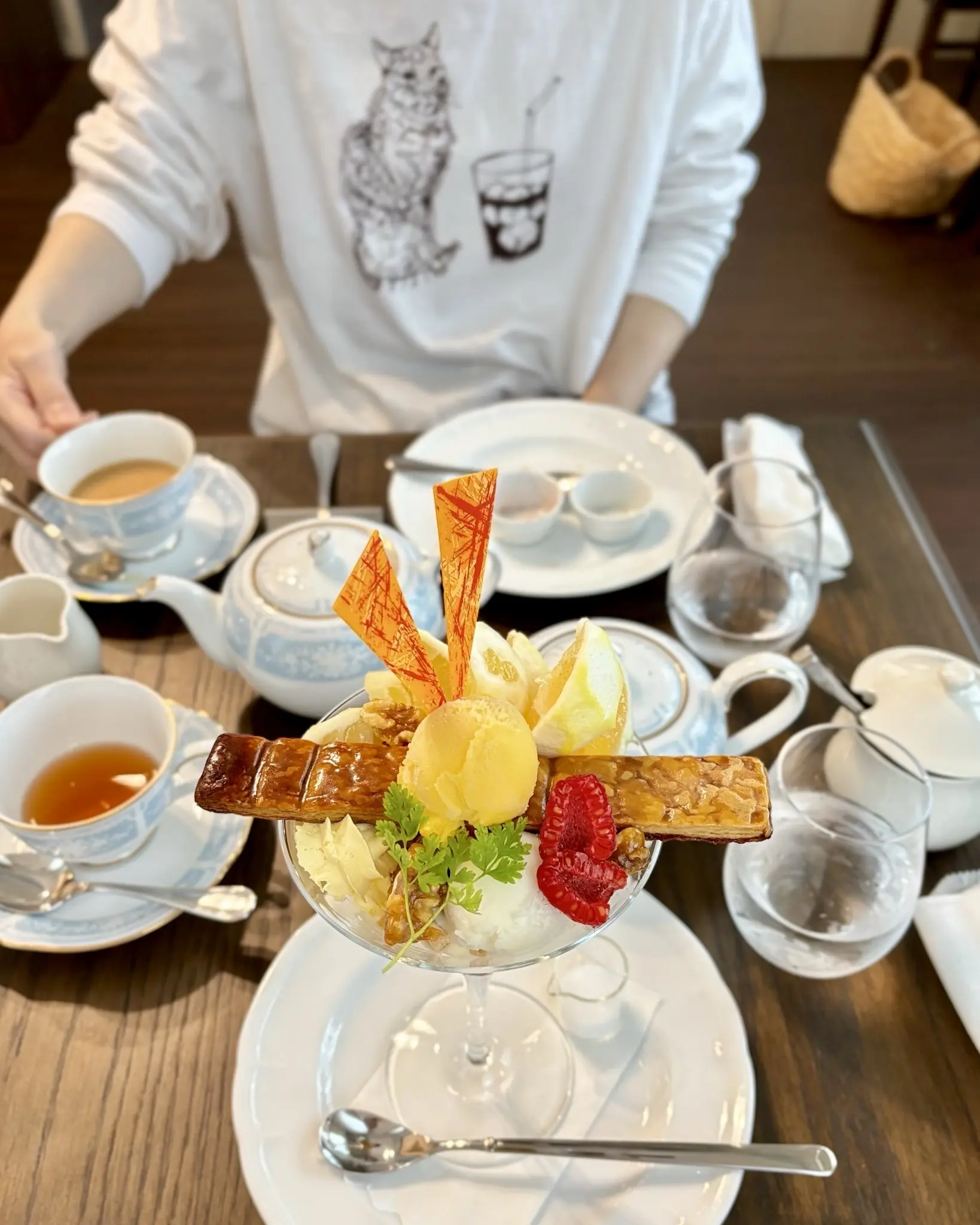 「宮崎県産 日向夏パフェ 〜林家スタイルでどうぞ〜」③