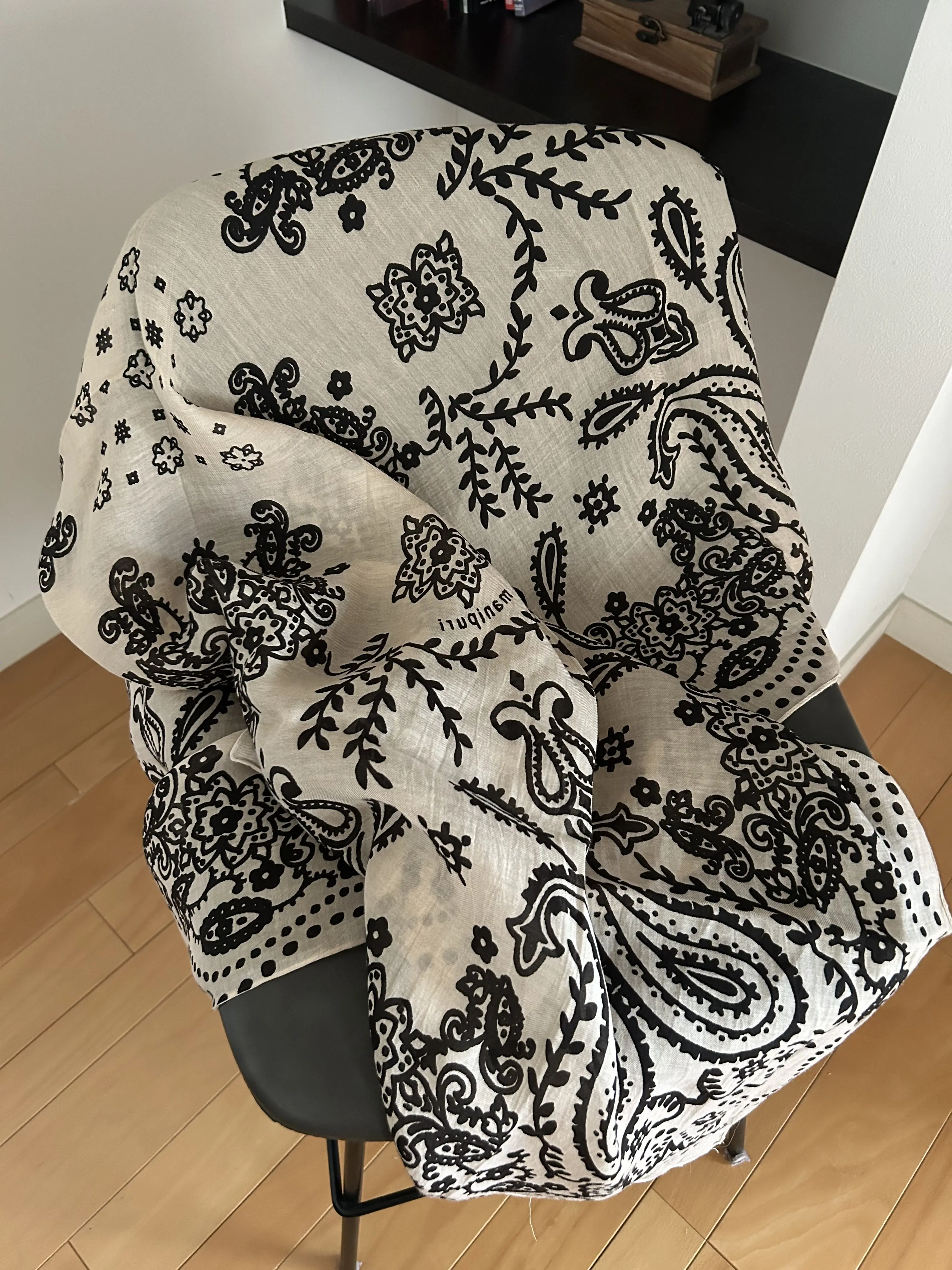 【manipuri×éclat シルク混スカーフ】_1_2