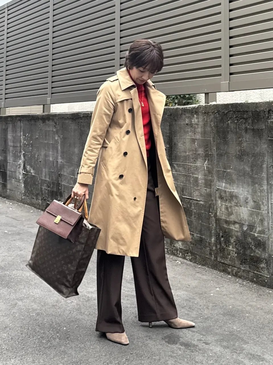 ブラウンコーデ