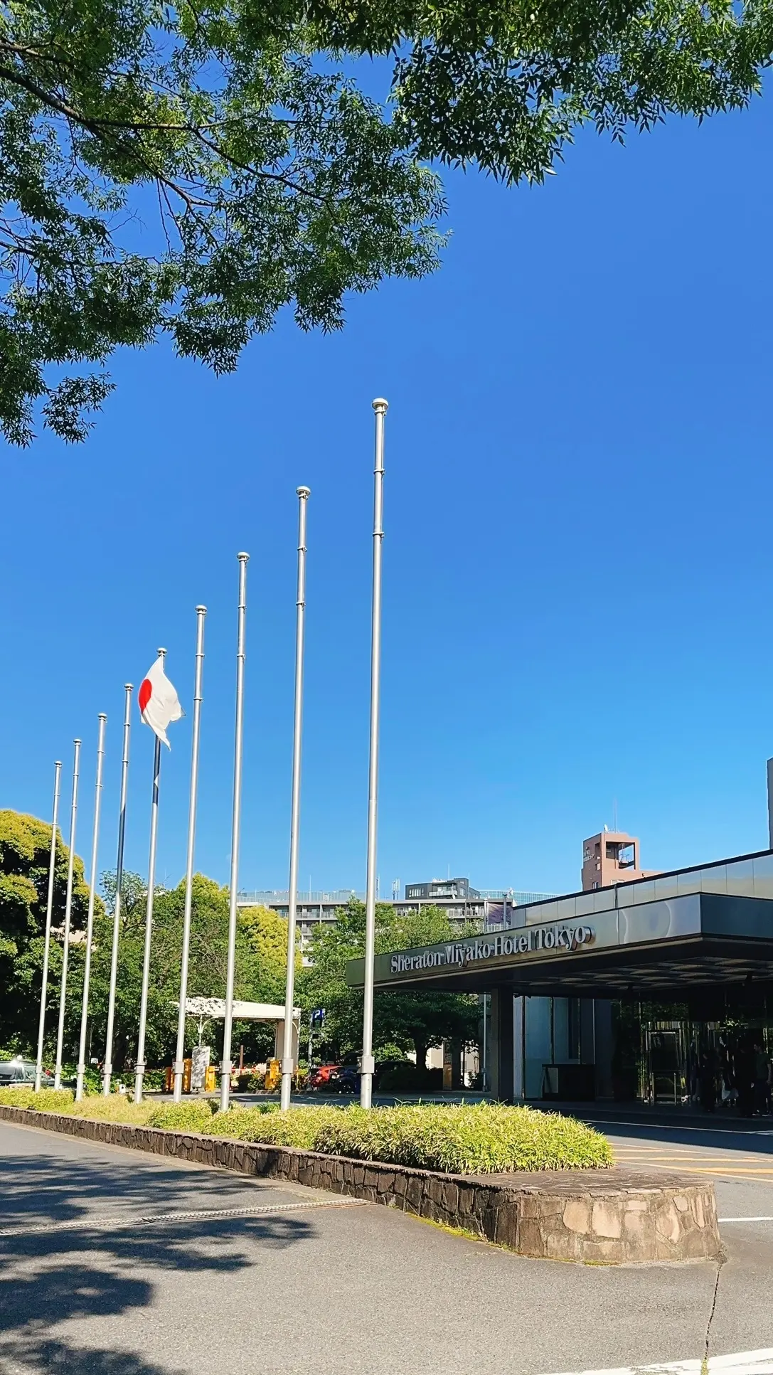 シェラトン都ホテル東京エントランス