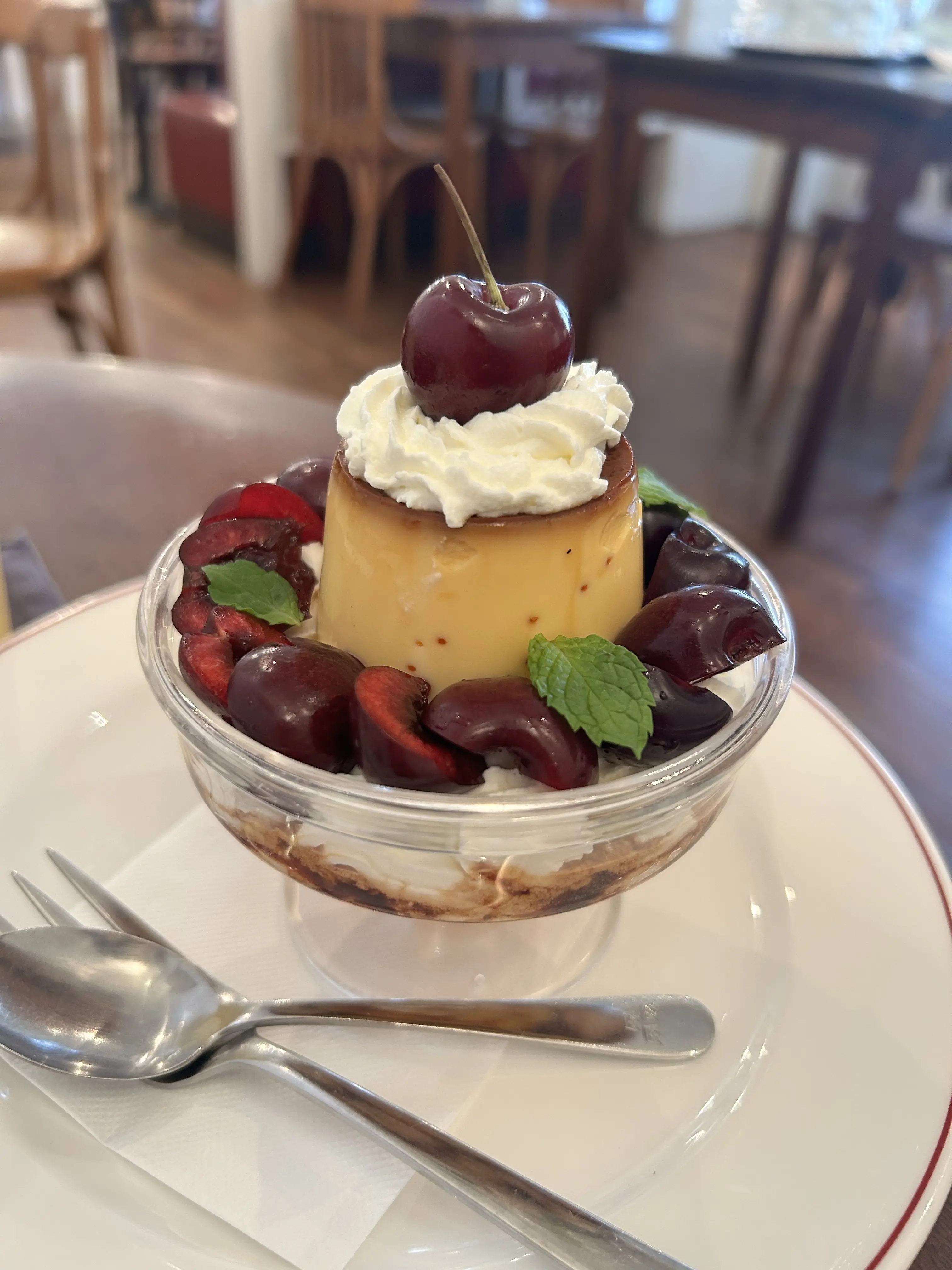 念願の“アメリカンチェリーのプリン” やっと食べれました_1_1