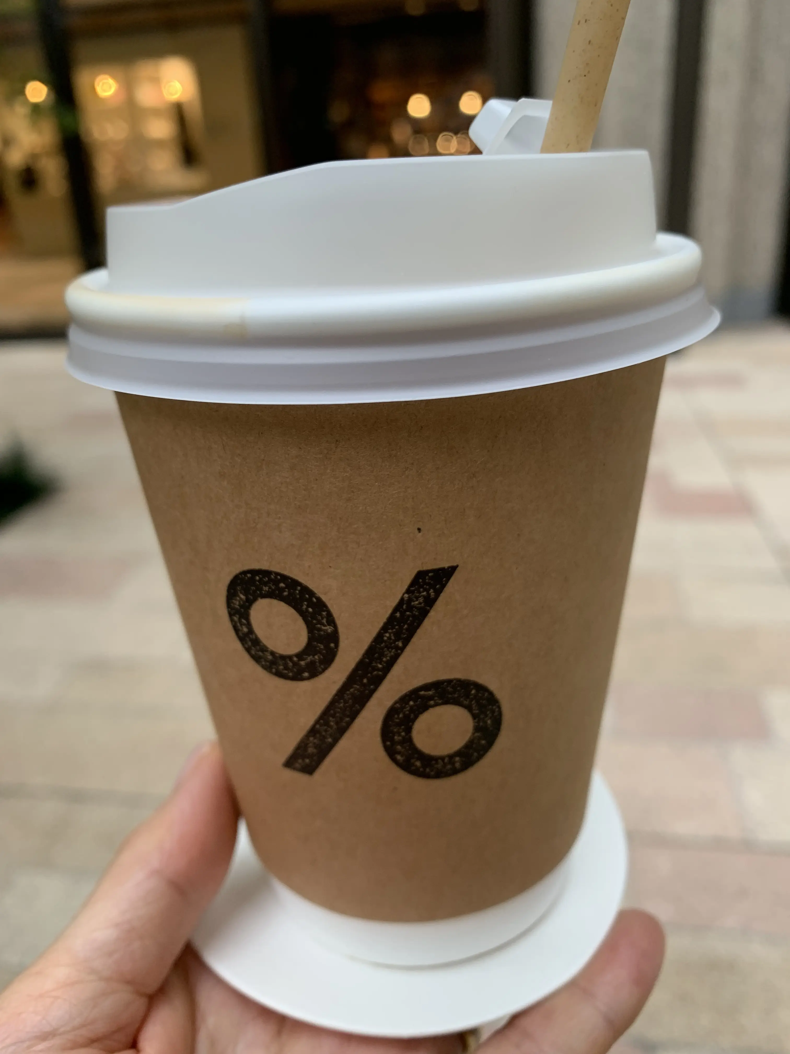 ％ARABICAのアイスコーヒー