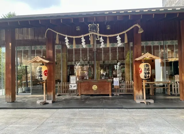 毎月訪れる赤城神社にクラシックな浴衣でお詣り✨_1_3