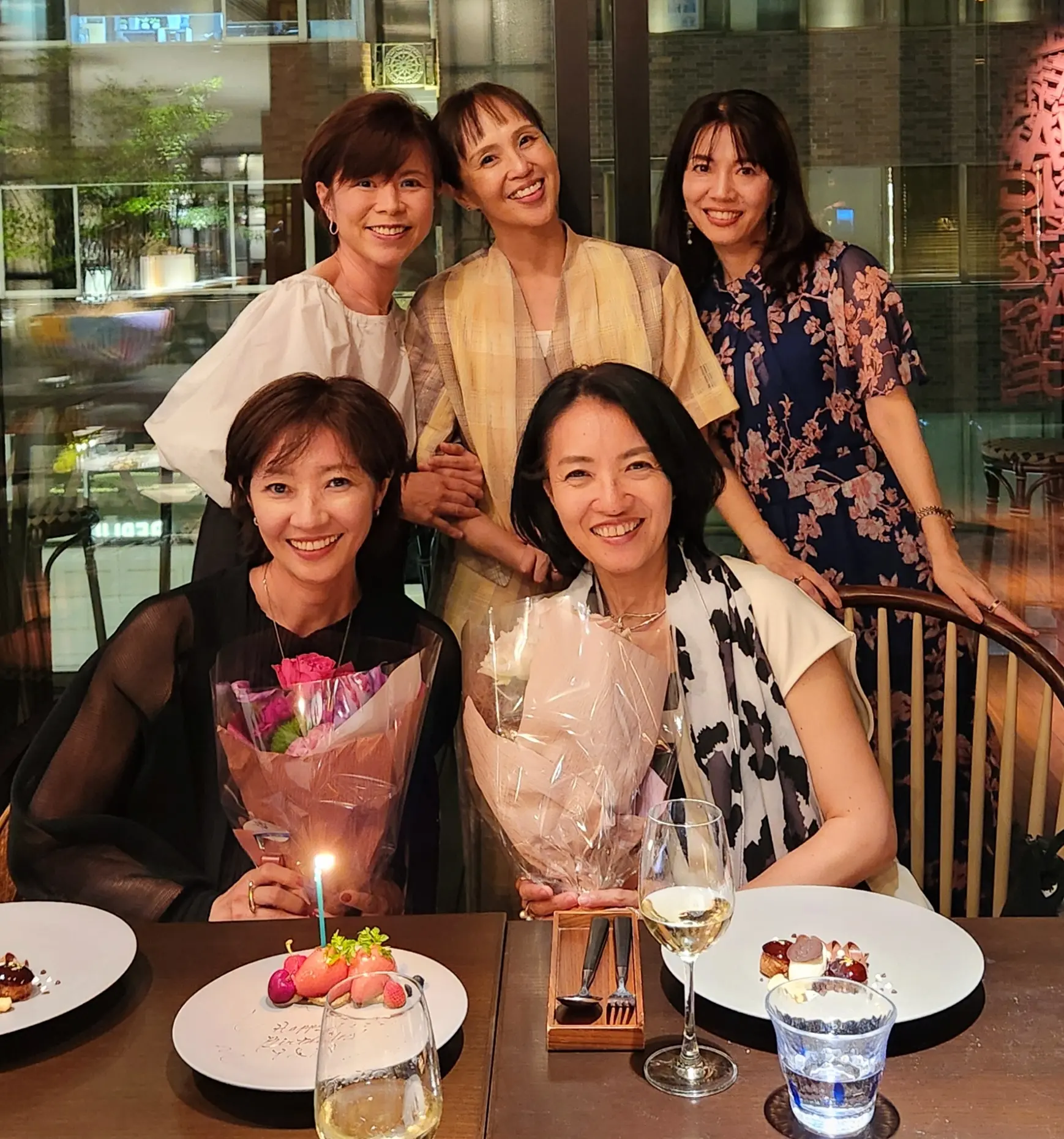 銀座のホテルレストランでお誕生日のお祝いディナー_1_18