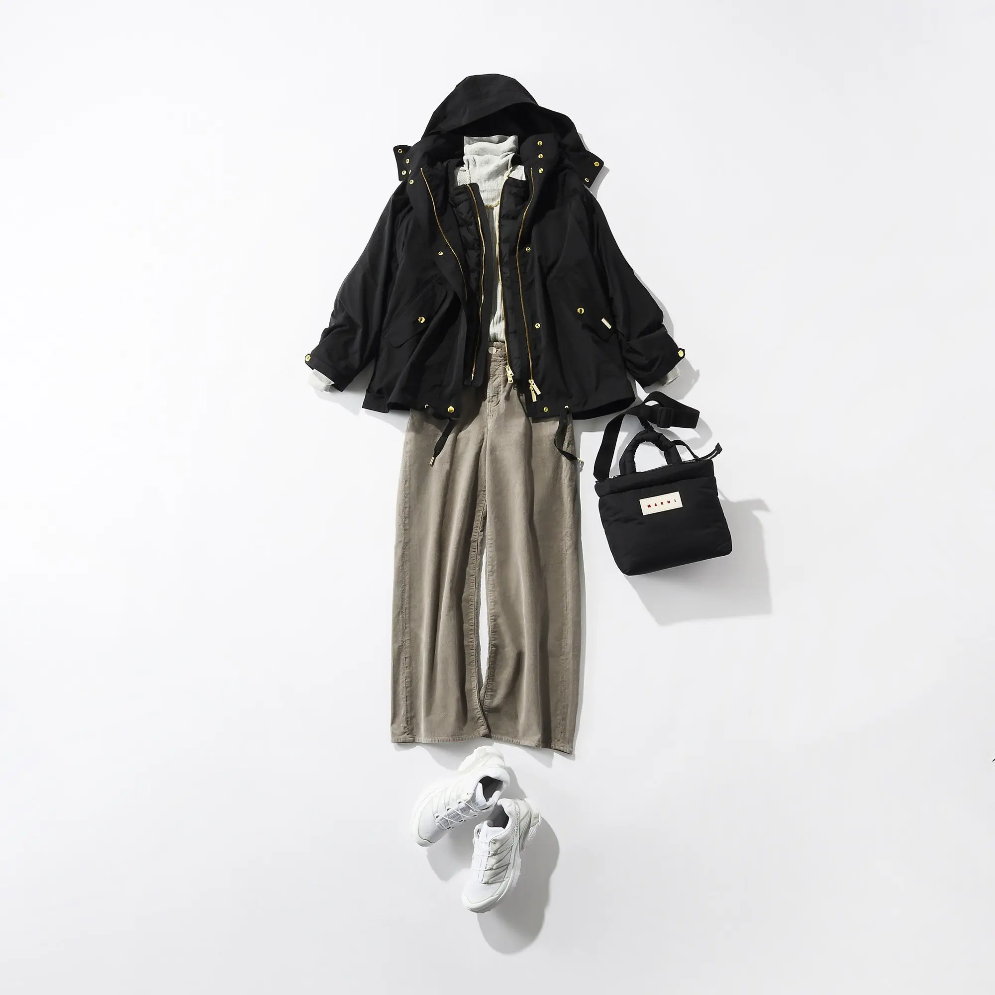 WOOLRICH 3IN1 ANORAK／インナーダウンつきコート ￥107,800