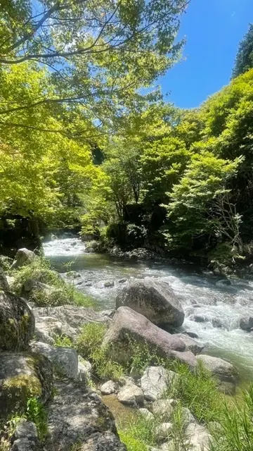 山口県下松市　「滝の口河川公園」