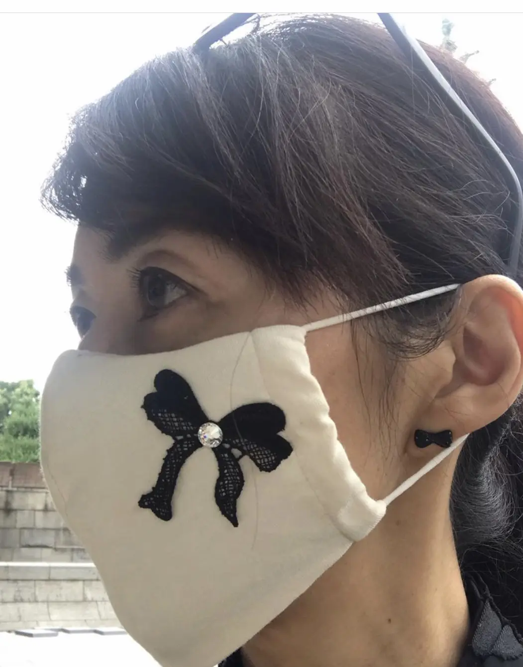 お気に入りのマスクをつけて上野へ♡_1_3