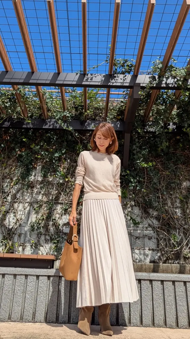 ホワイトコーデホワイトコーデ　ZARAコーデ