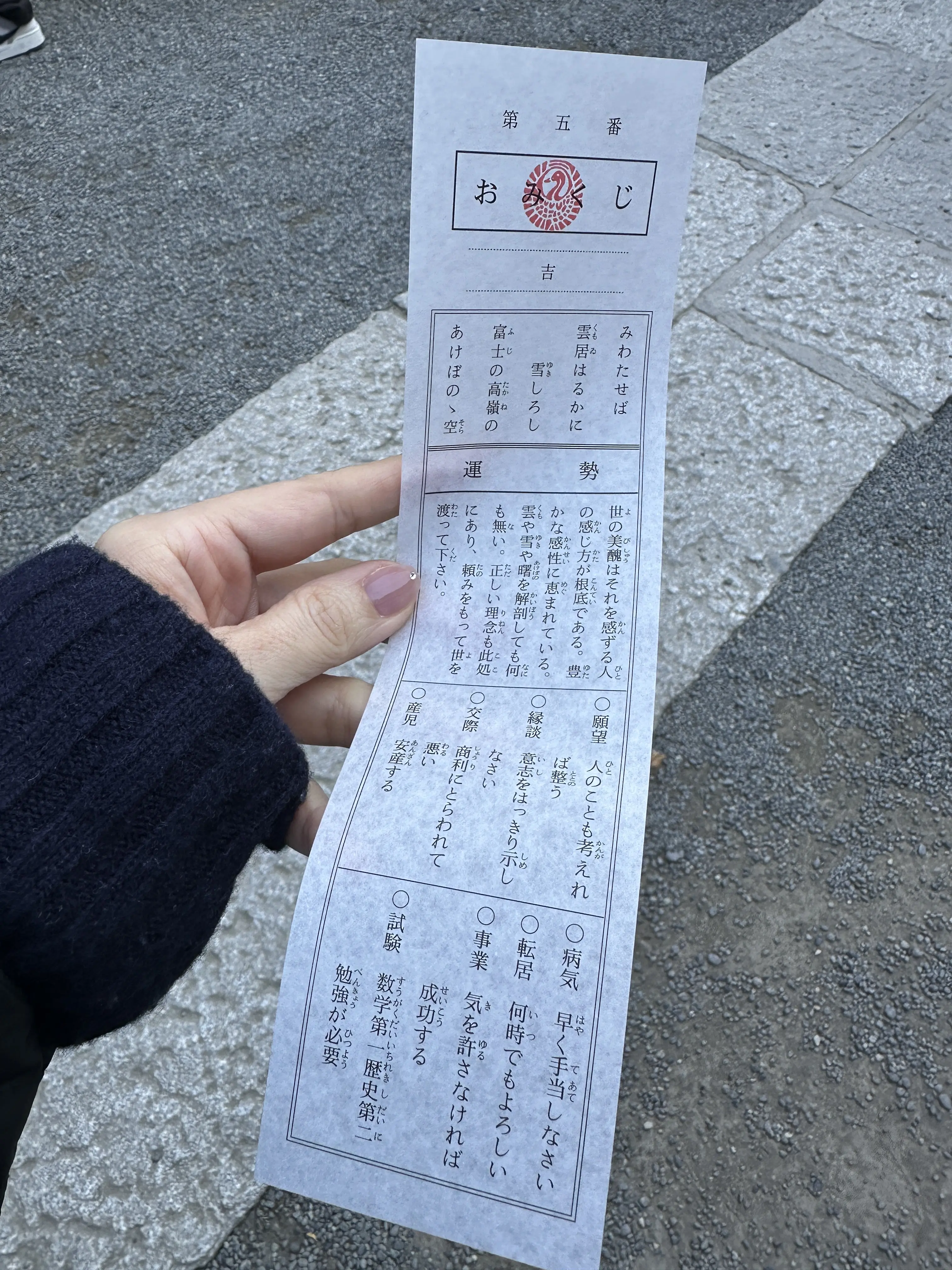 鶴岡八幡宮　初詣　お参り　お正月　おみくじ