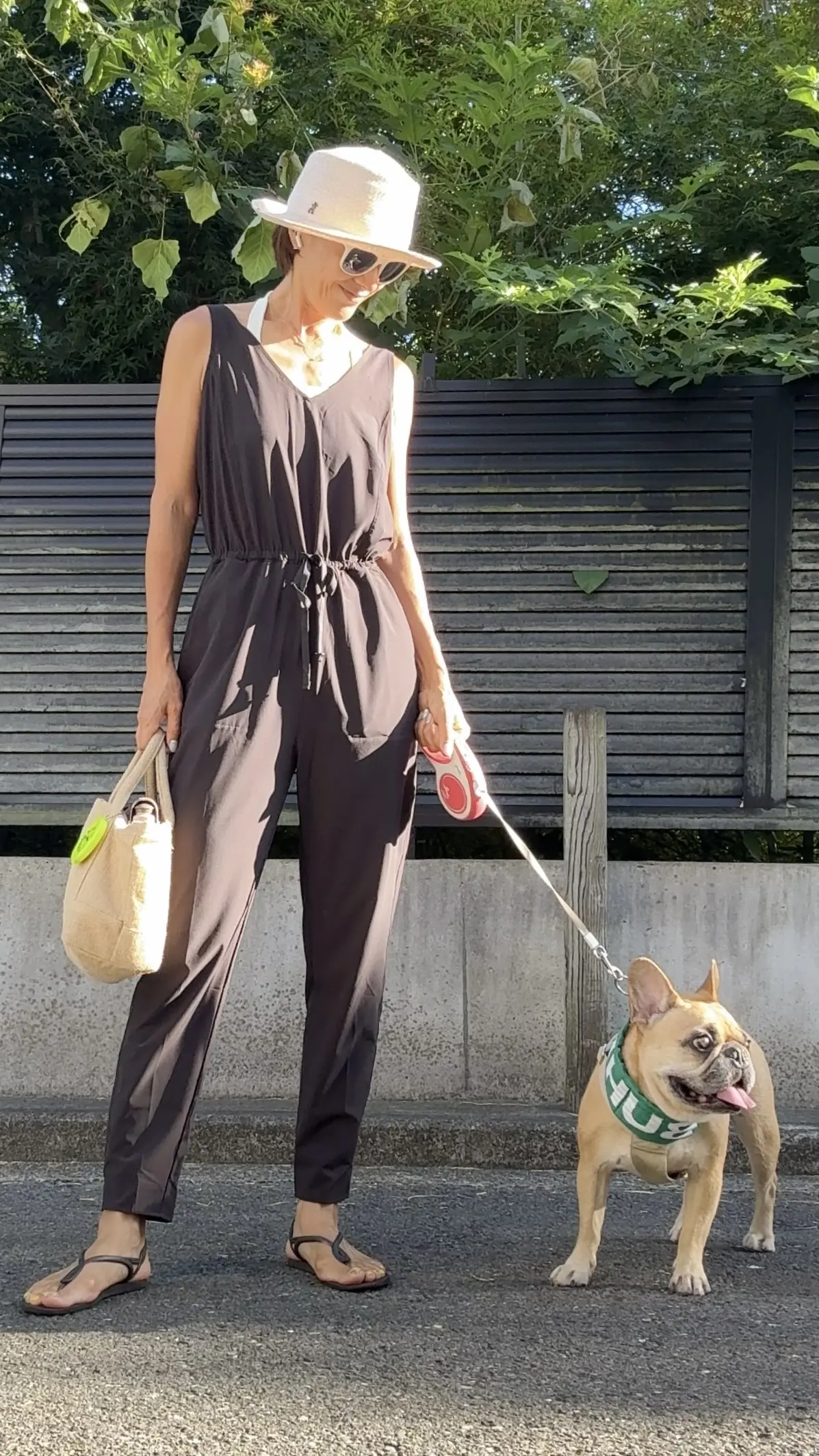 【ユニクロワンピ】でお散歩へ！愛犬と楽しむ楽ちんおしゃれコーデ！_1_6