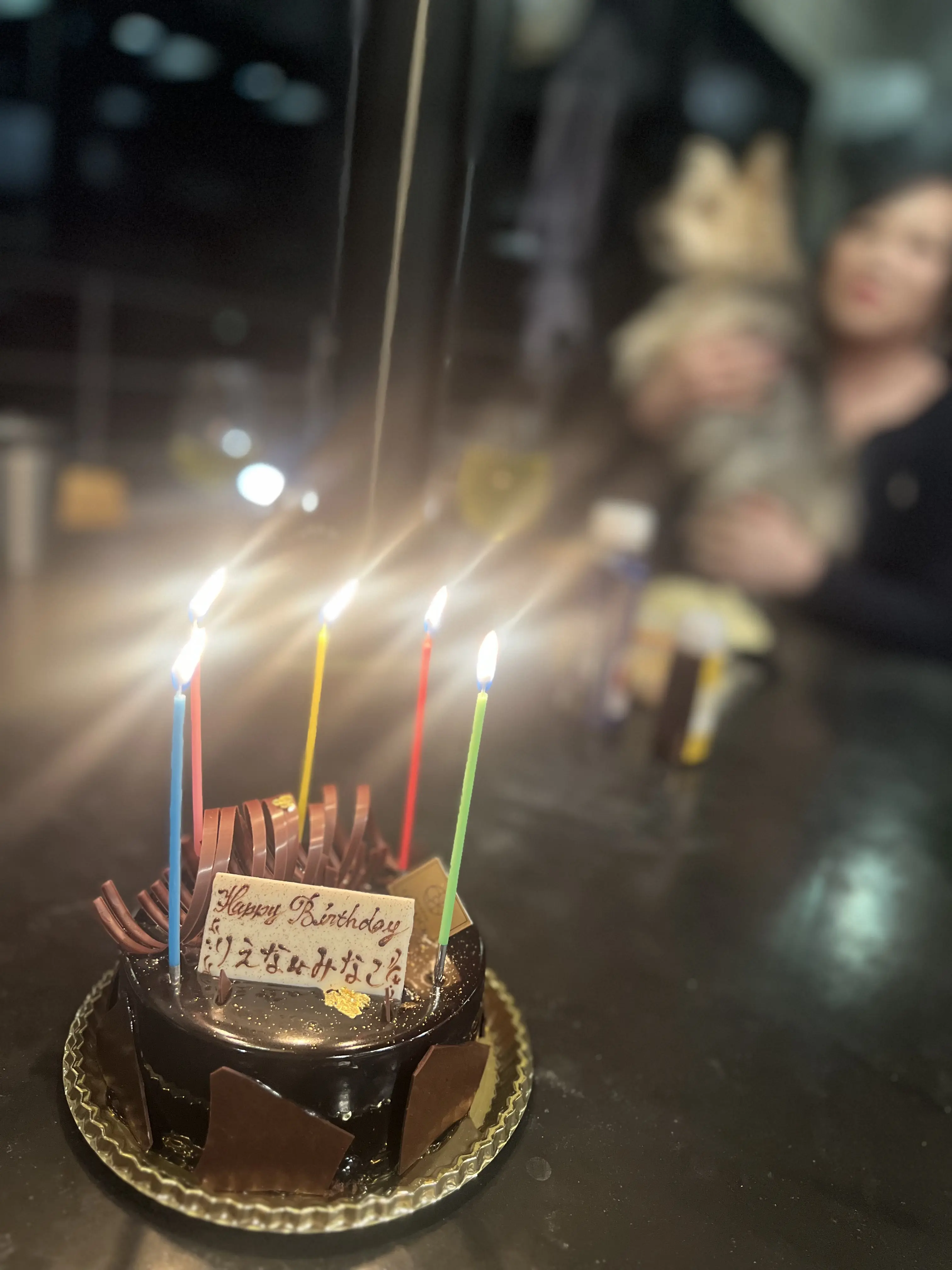 次女と私の合同誕生会