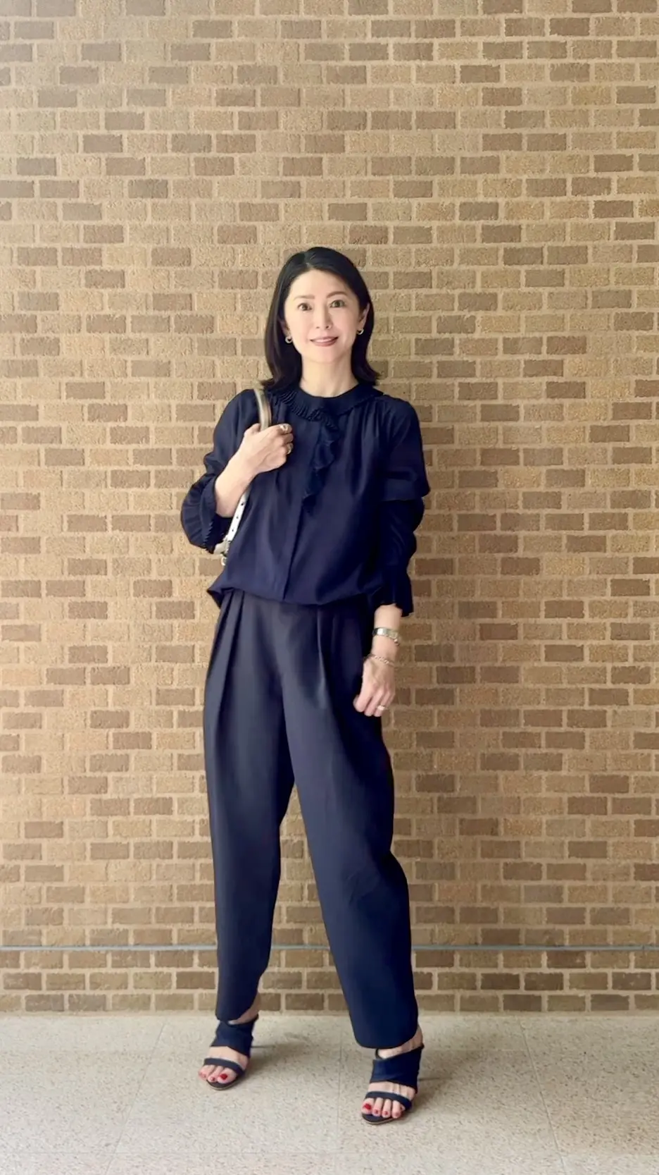 大人のきれいめチノパン💙_1_4
