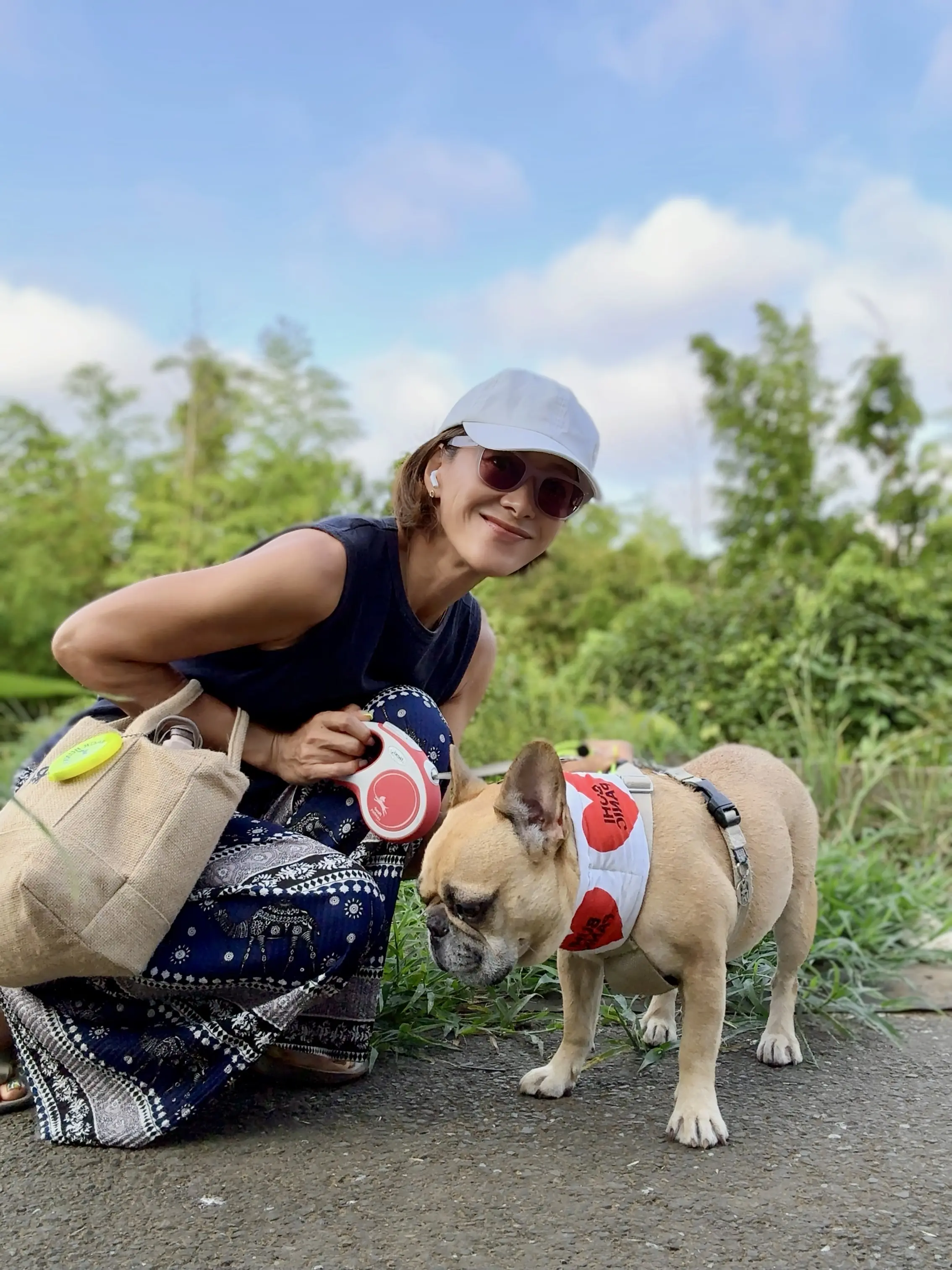 【ユニクロワンピ】でお散歩へ！愛犬と楽しむ楽ちんおしゃれコーデ！_1_12