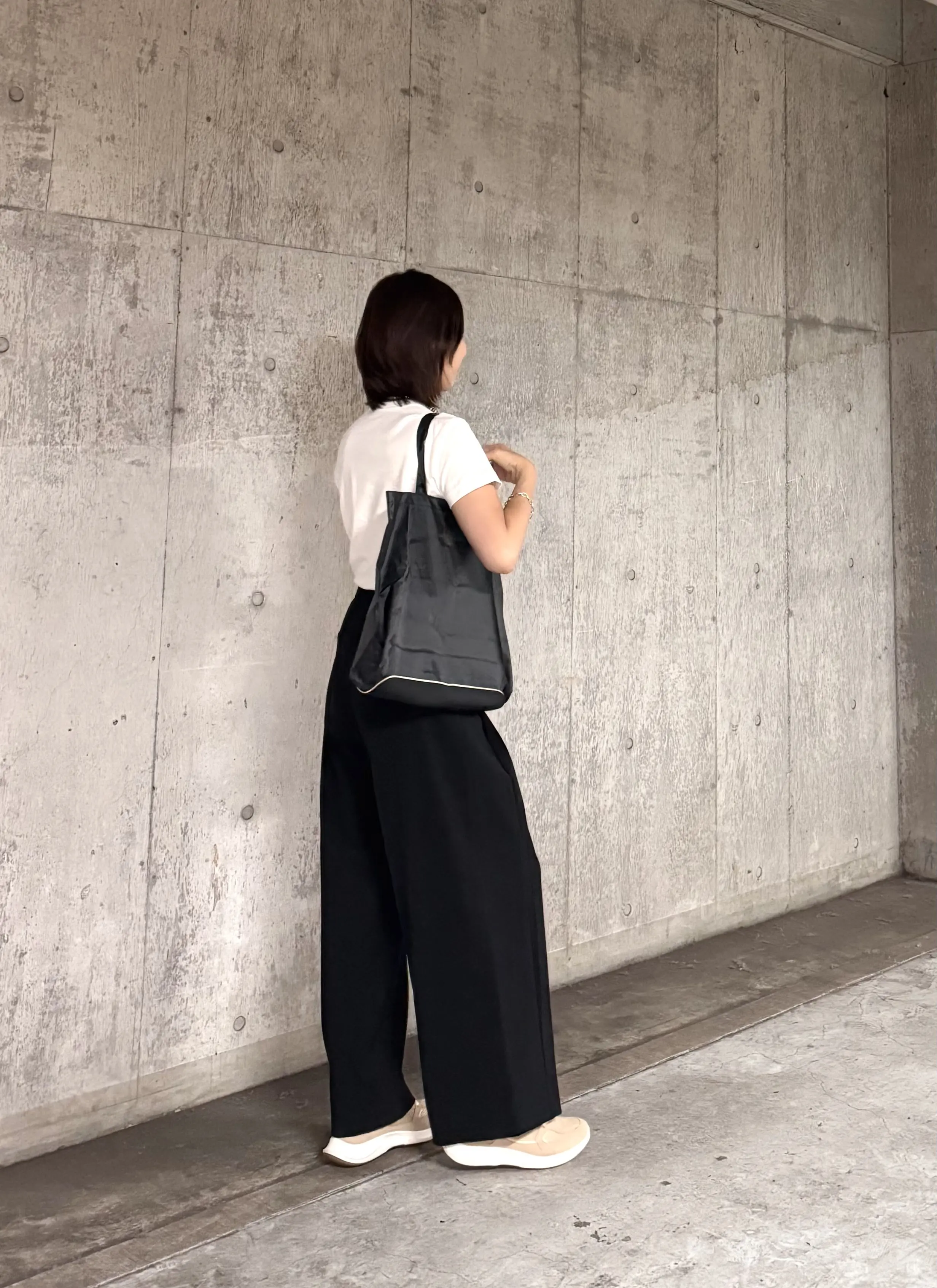 E by éclat　優美なセミワイドパンツ_1_3