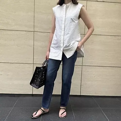 【50代 ファッション】気温35度に何を着る？真夏の大人コーデ15選_1_1